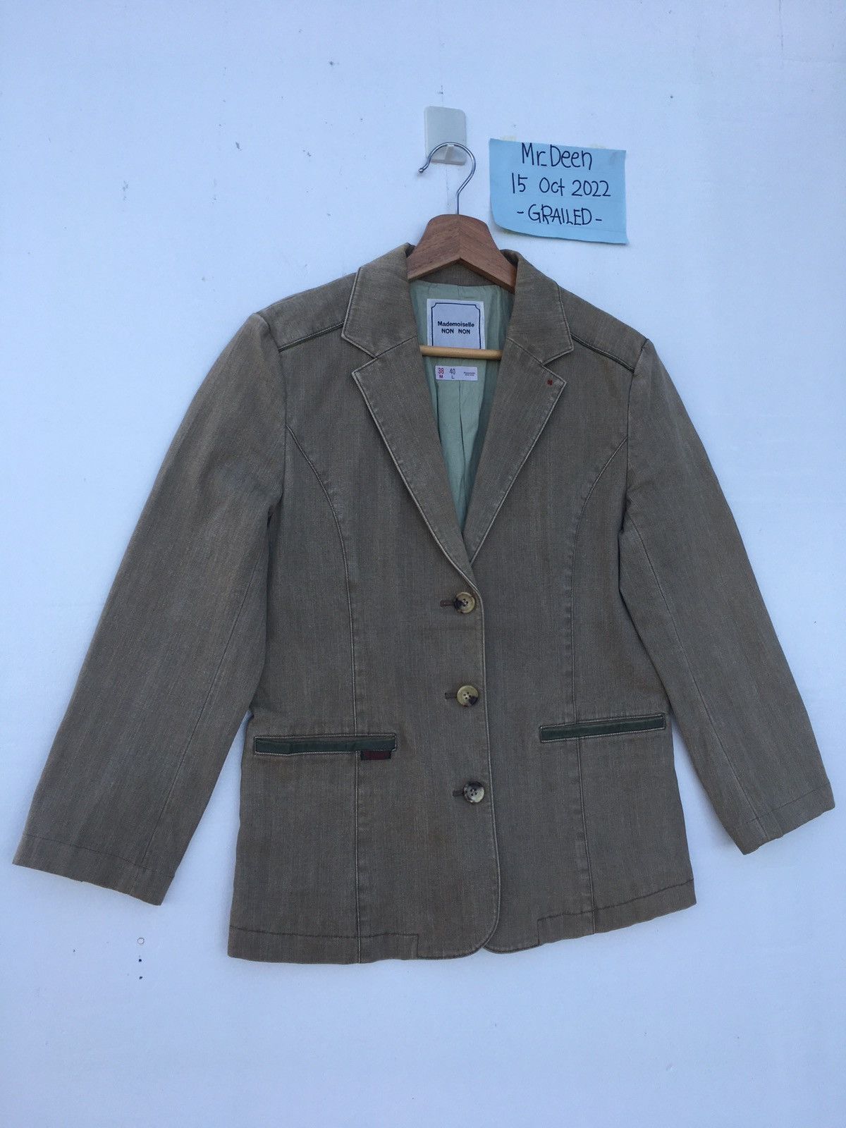 Japanese Brand Rare Vintage Mademoiselle Non Non by Issey Miyake Jacket Size US M / EU 48-50 / 2 - 2 Thumbnail