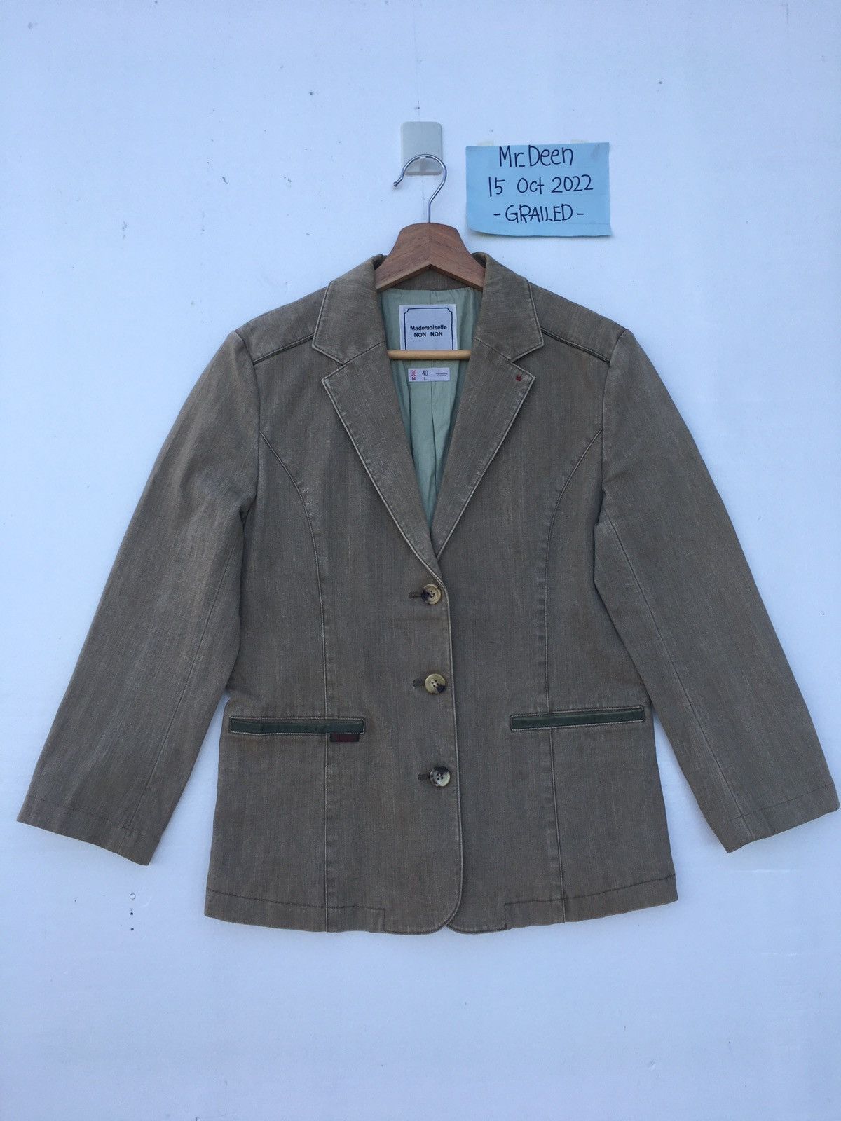 Japanese Brand Rare Vintage Mademoiselle Non Non by Issey Miyake Jacket Size US M / EU 48-50 / 2 - 1 Thumbnail