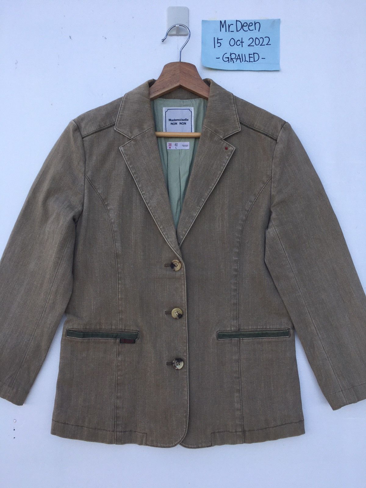 Japanese Brand Rare Vintage Mademoiselle Non Non by Issey Miyake Jacket Size US M / EU 48-50 / 2 - 4 Thumbnail