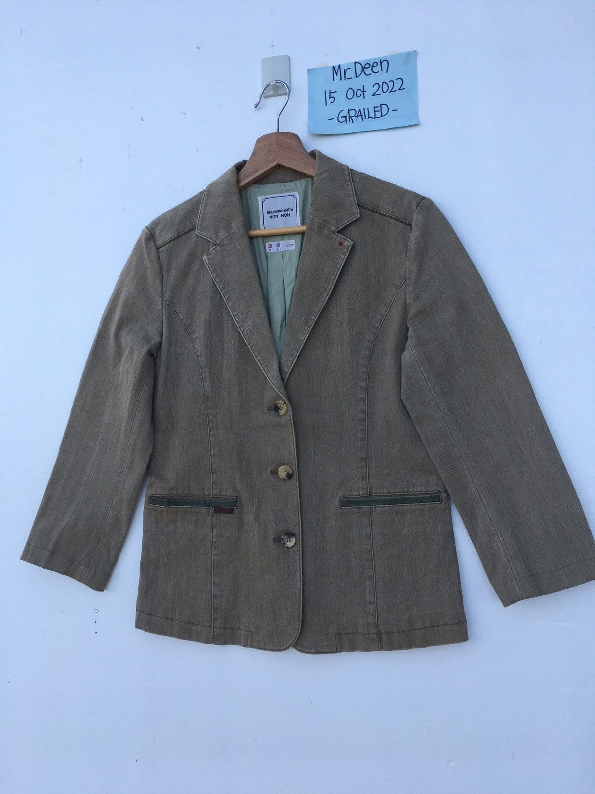 Japanese Brand Rare Vintage Mademoiselle Non Non by Issey Miyake Jacket Size US M / EU 48-50 / 2 - 3 Thumbnail
