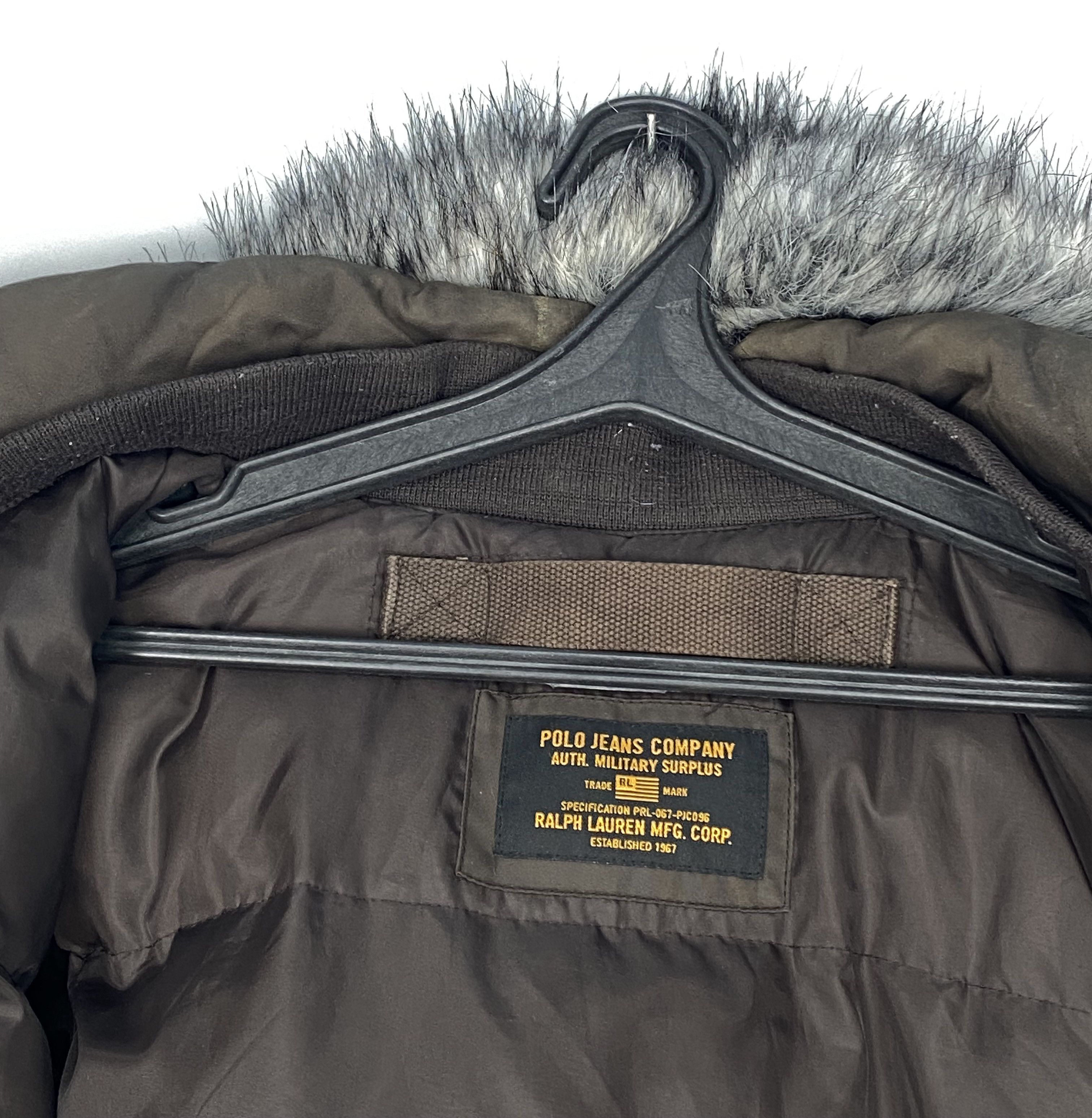 Ralph Lauren Vintage Ralph Lauren Polo Jeans Company MIlitary Down Jacket Size US L / EU 52-54 / 3 - 9 Thumbnail