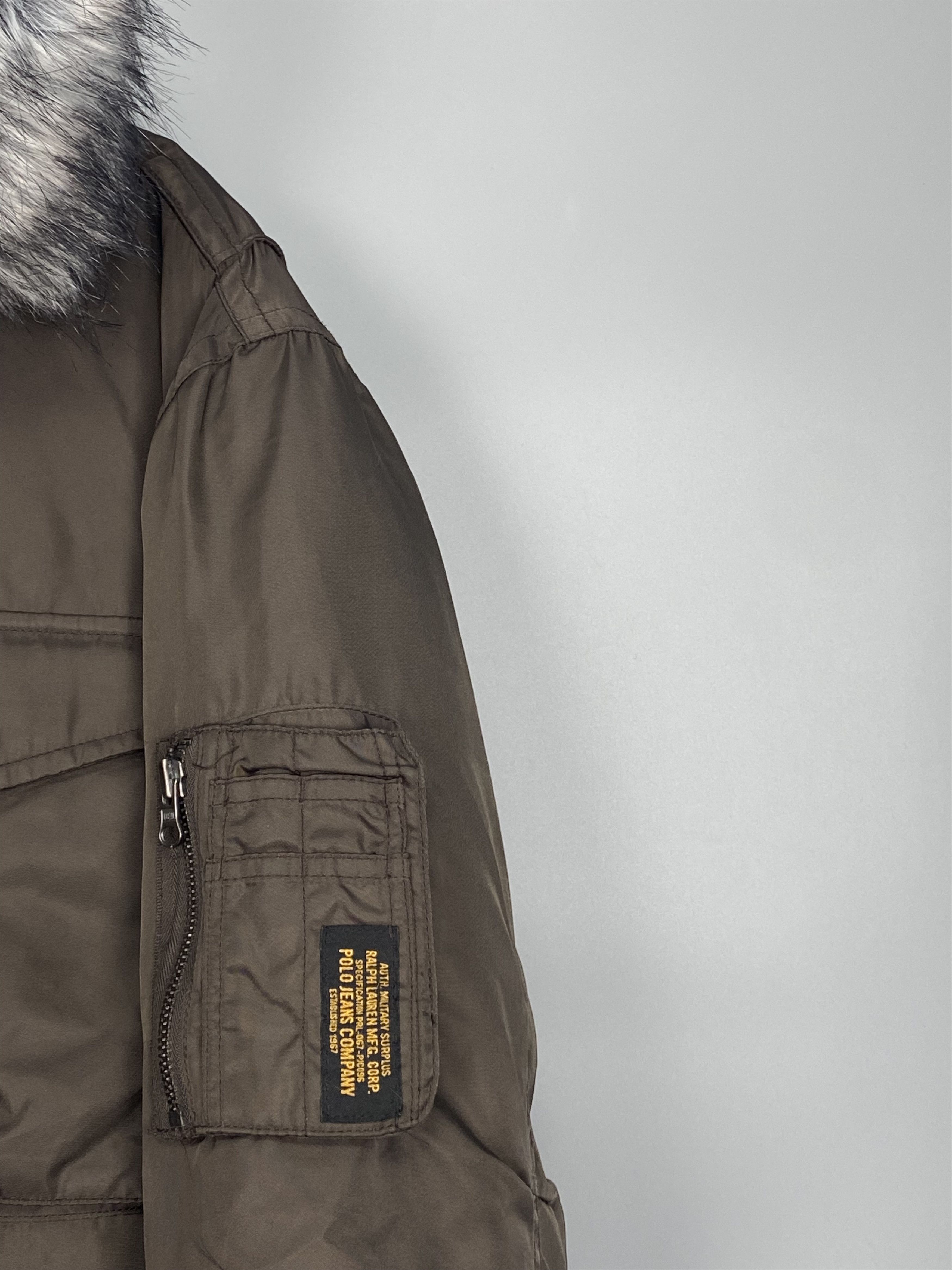 Ralph Lauren Vintage Ralph Lauren Polo Jeans Company MIlitary Down Jacket Size US L / EU 52-54 / 3 - 5 Thumbnail