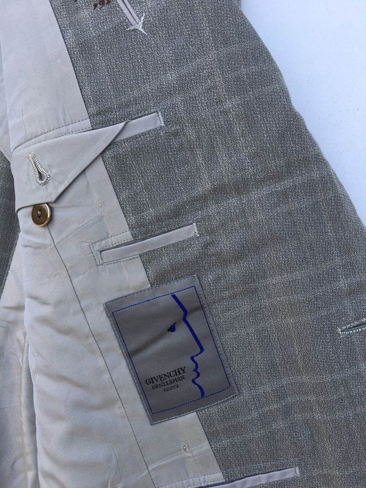 Givenchy Rare Vintage Givenchy Suit/ Blazer Size 38R - 7 Thumbnail
