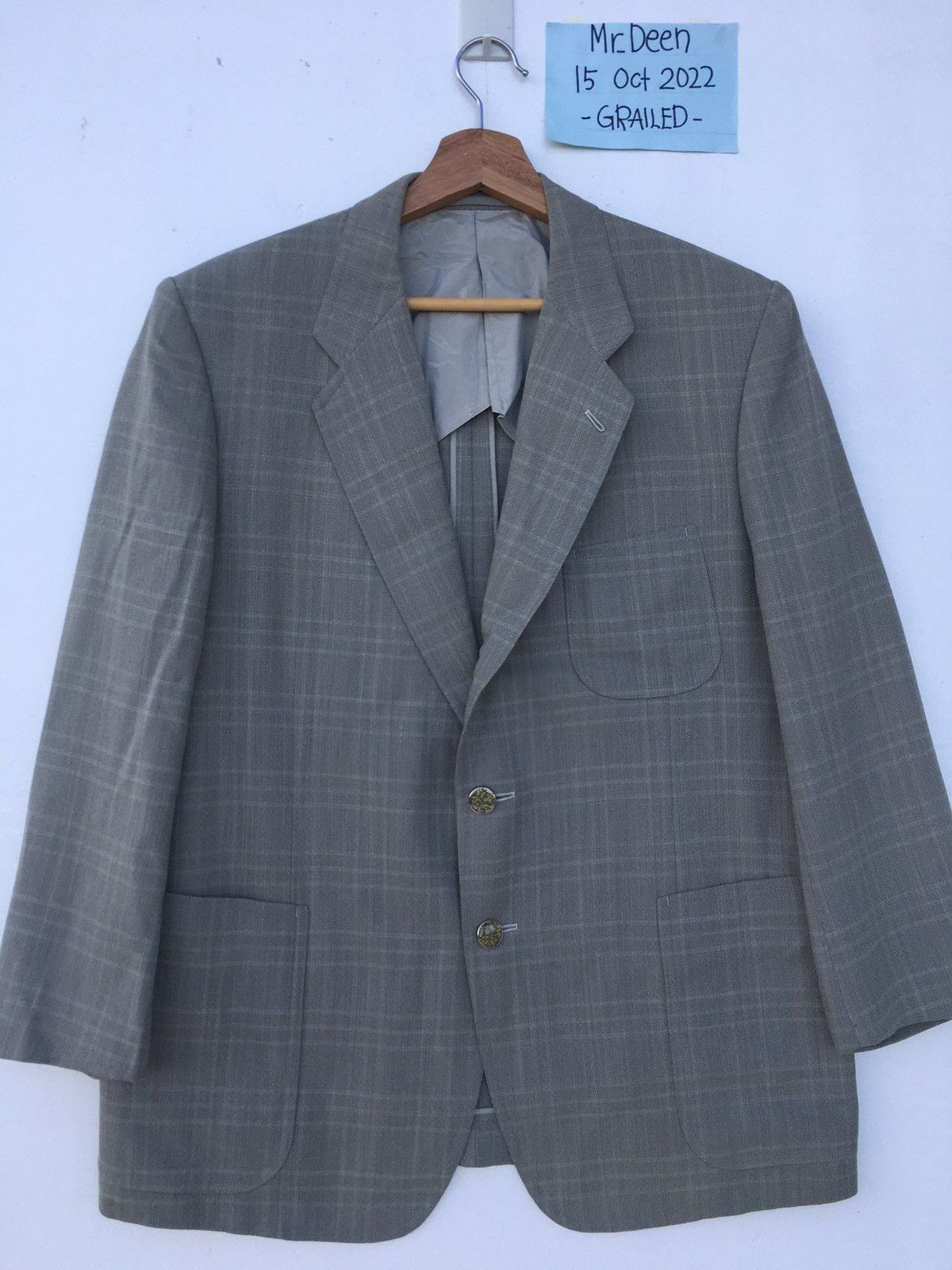 Givenchy Rare Vintage Givenchy Suit/ Blazer Size 38R - 4 Thumbnail