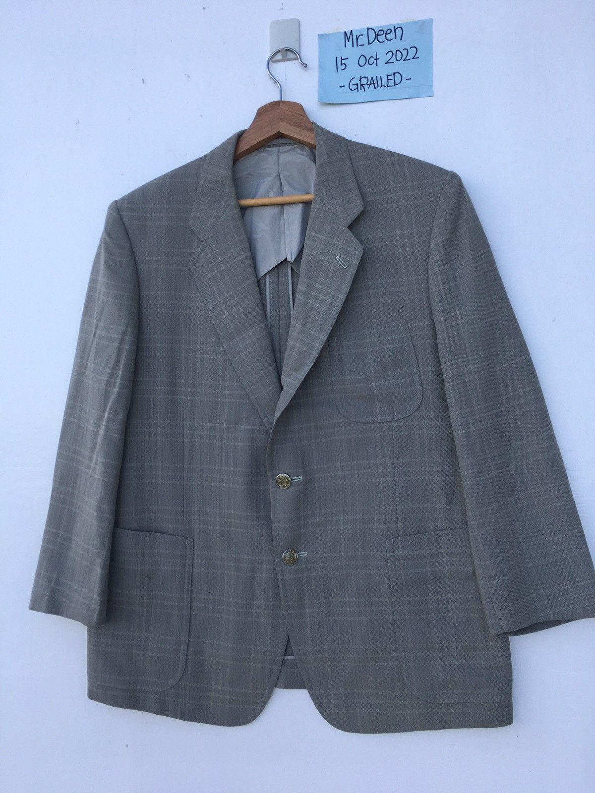Givenchy Rare Vintage Givenchy Suit/ Blazer Size 38R - 3 Thumbnail