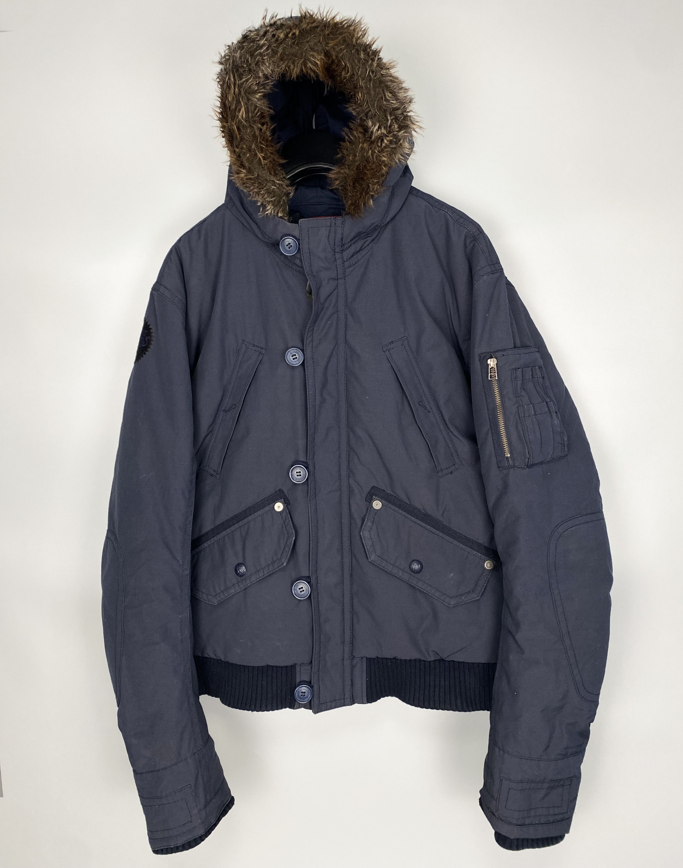 Vintage LEVIS Military Down Bombers Jacket