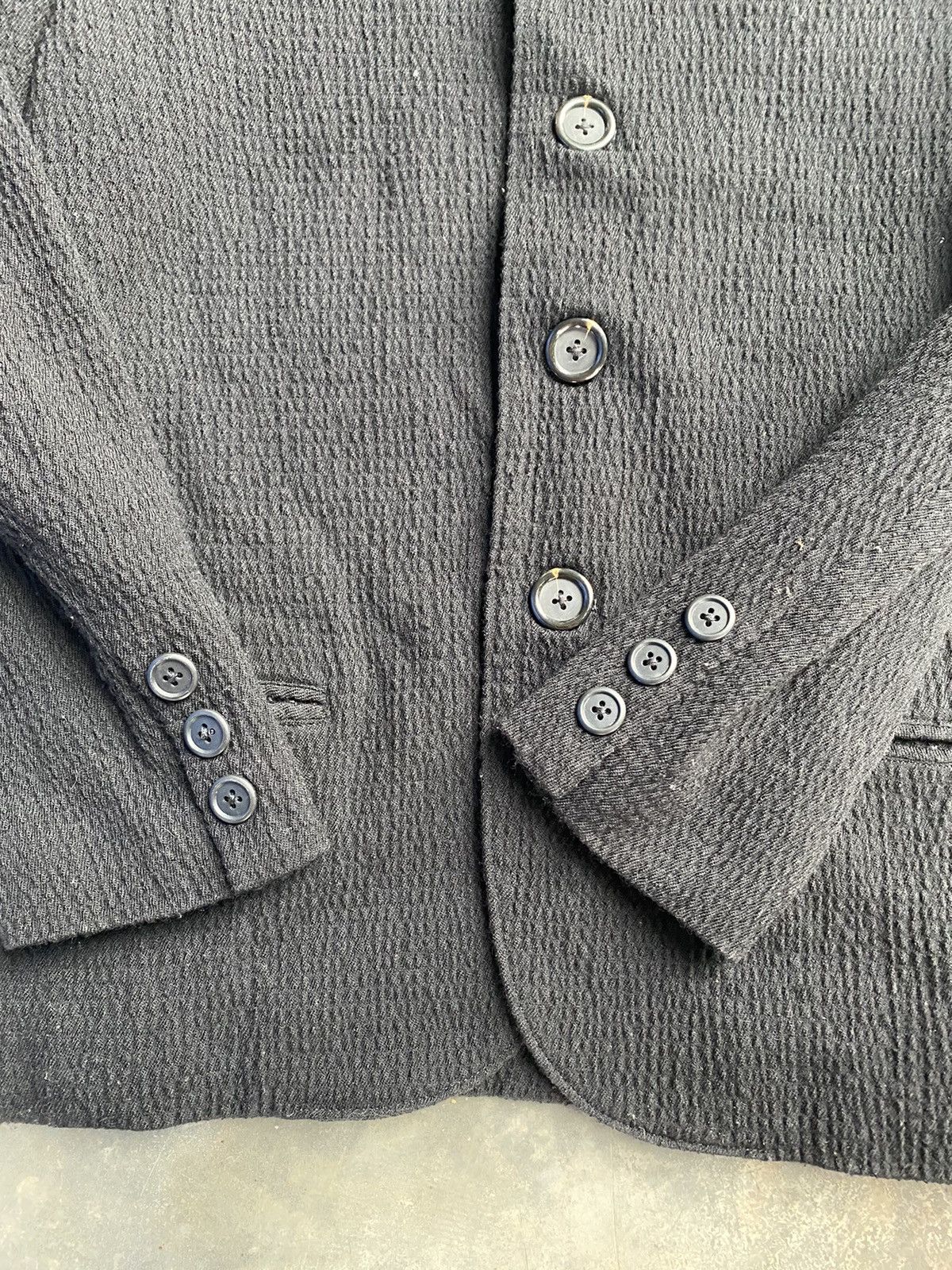 Yohji Yamamoto 80s Y’S for men wrinkled yakuza jacket Size US M / EU 48-50 / 2 - 6 Thumbnail