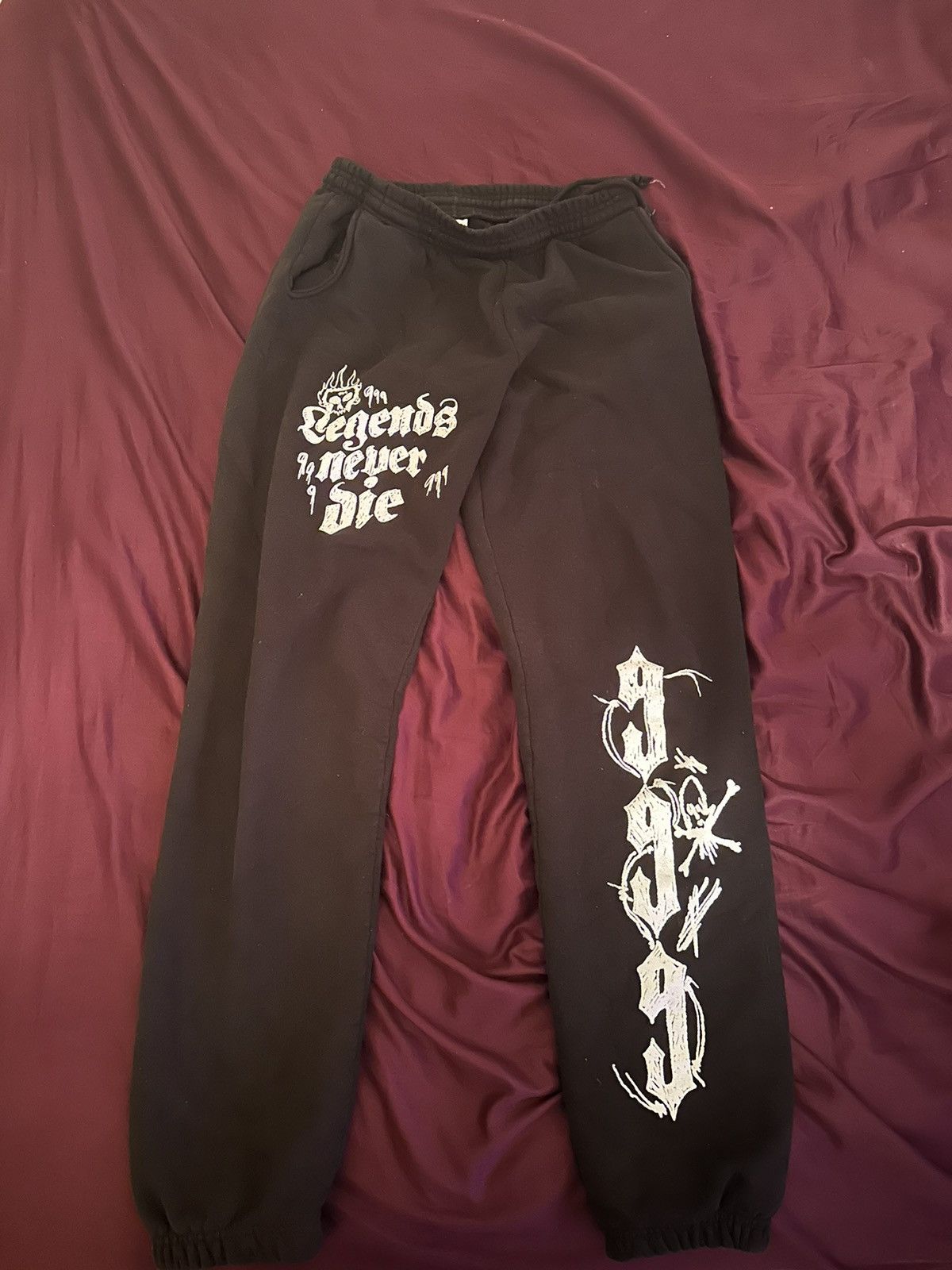 999 Club LND JUICE WRLD SWEATPANTS | Grailed