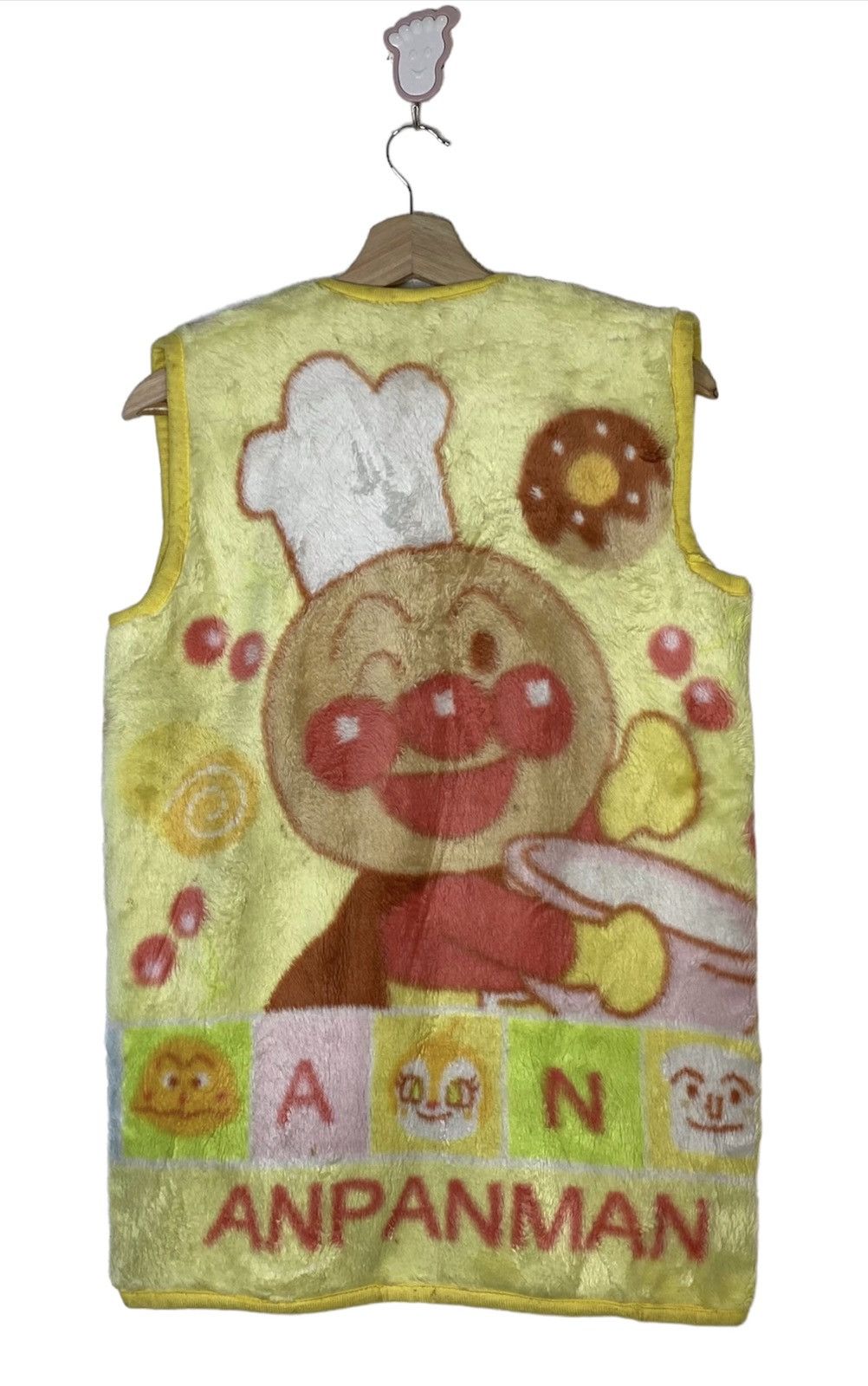 Cartoon Network × Japanese Brand Rare BANDAI ANPANMAN fleece winter Sweater Zipper Size US M / EU 48-50 / 2 - 2 Thumbnail
