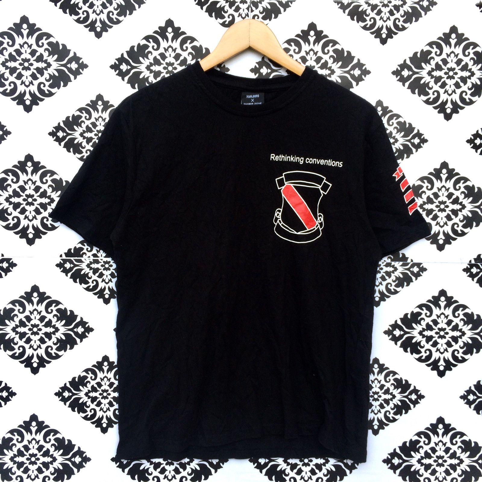 Marlboro The Famouse Japanese Brand Number Nine X Marlboro T-Shirt Size US M / EU 48-50 / 2 - 1 Thumbnail
