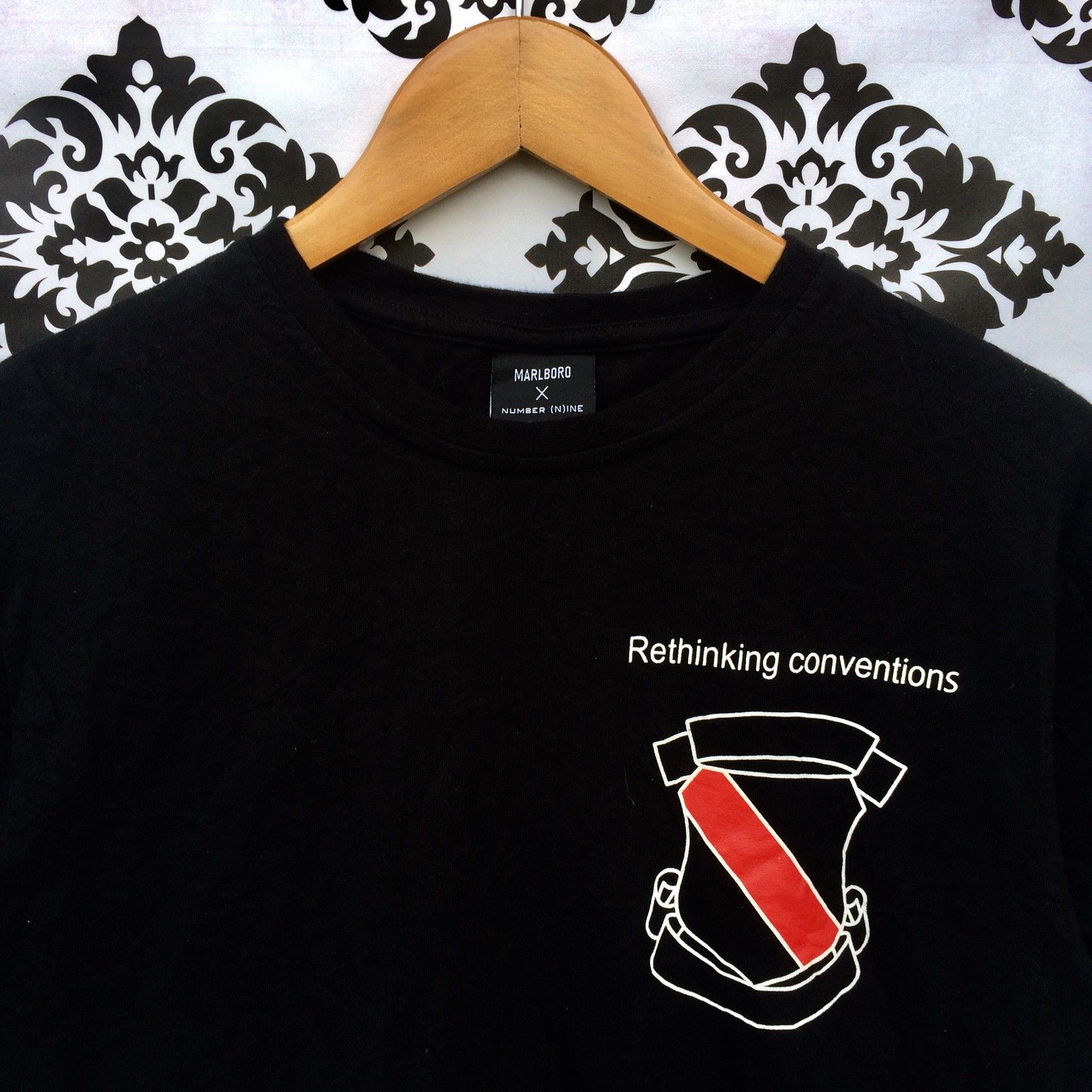 Marlboro The Famouse Japanese Brand Number Nine X Marlboro T-Shirt Size US M / EU 48-50 / 2 - 2 Thumbnail