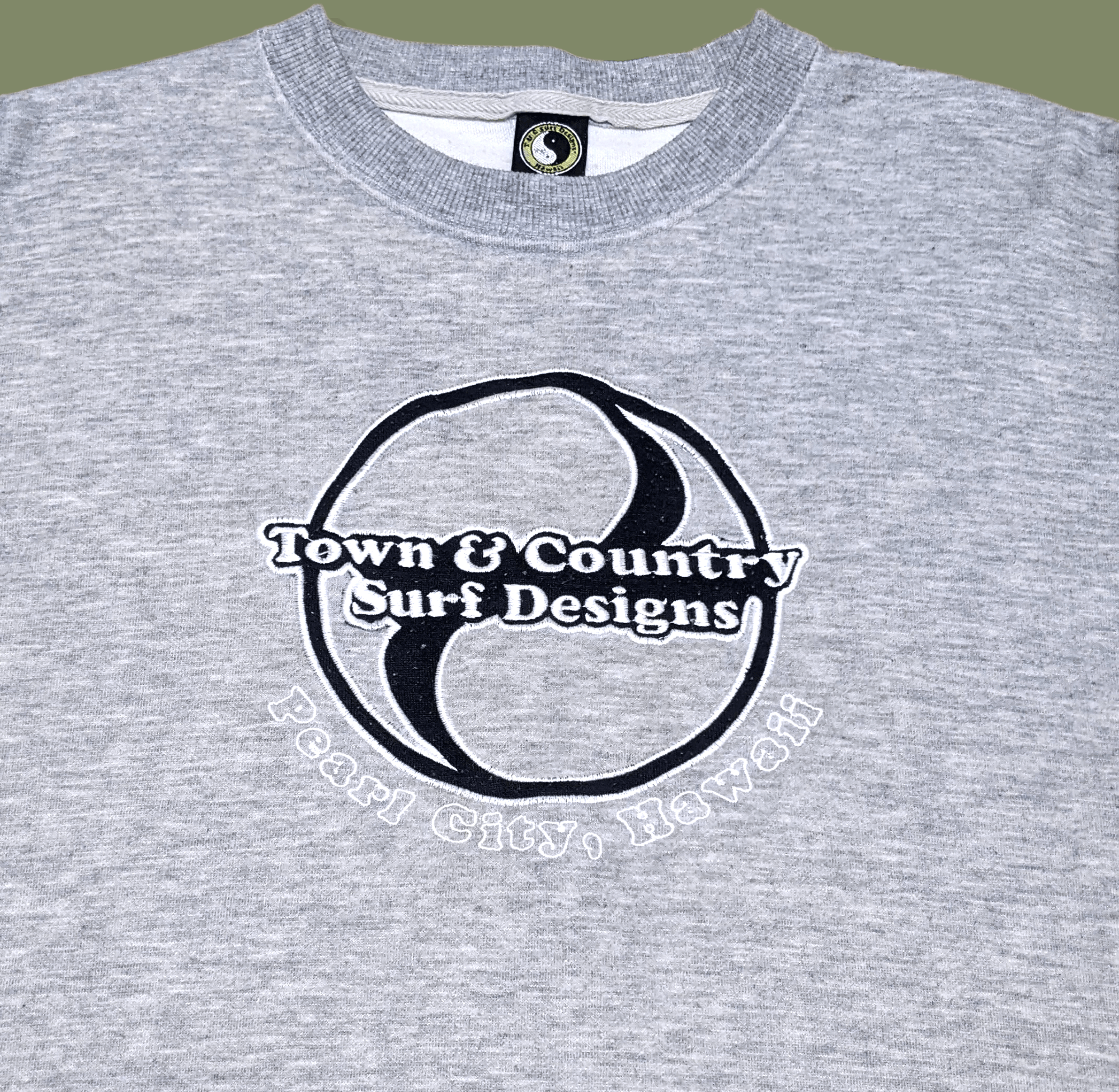 Billabong × Vintage Vintage T & C Town Country Surfboards Ying Yang Sweatshirt Size US M / EU 48-50 / 2 - 3 Thumbnail