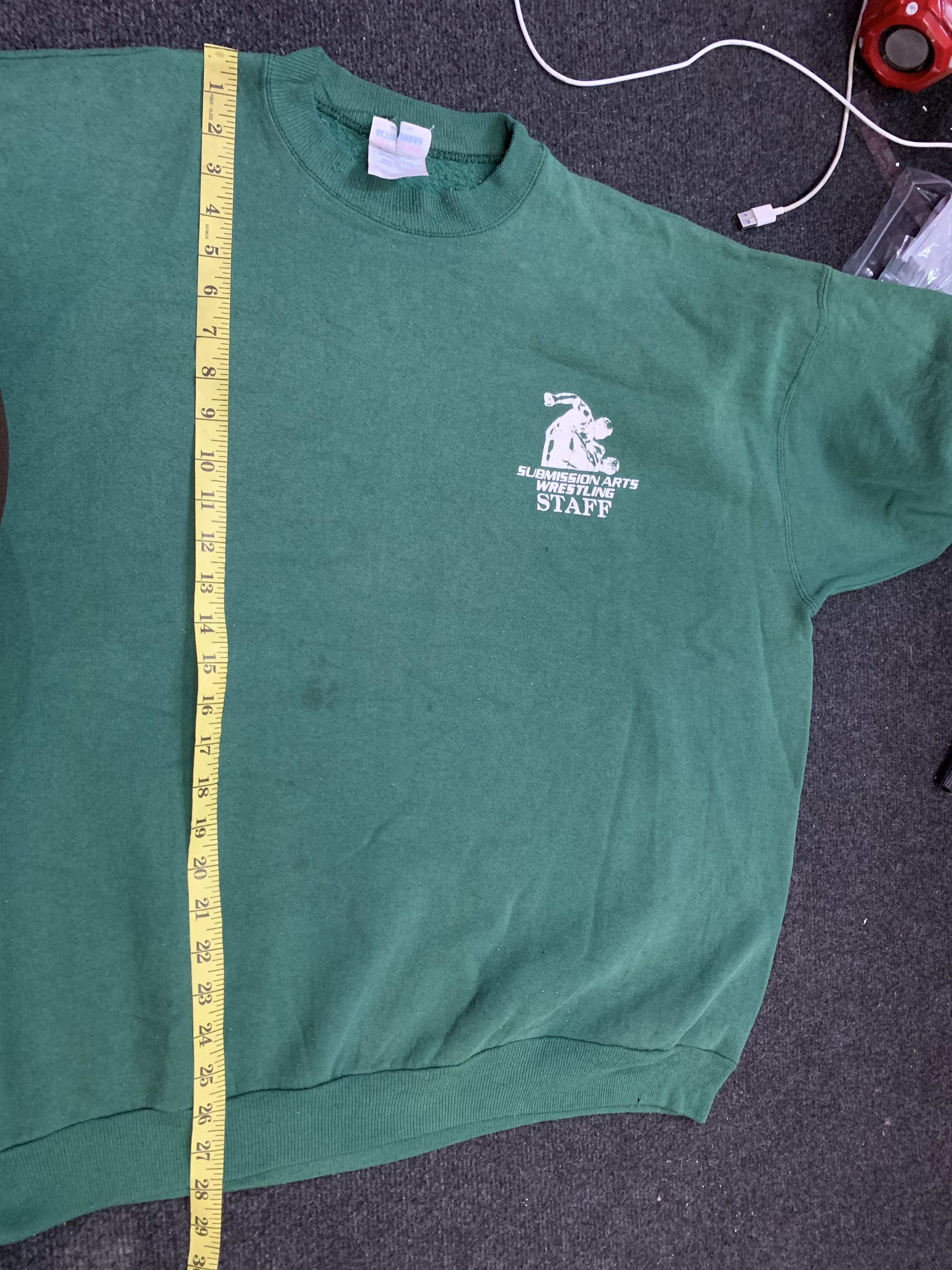 Vintage 🔥Vintage 90s Y2K Submission Arts Wrestling Sweatshirt Size US XXL / EU 58 / 5 - 9 Thumbnail