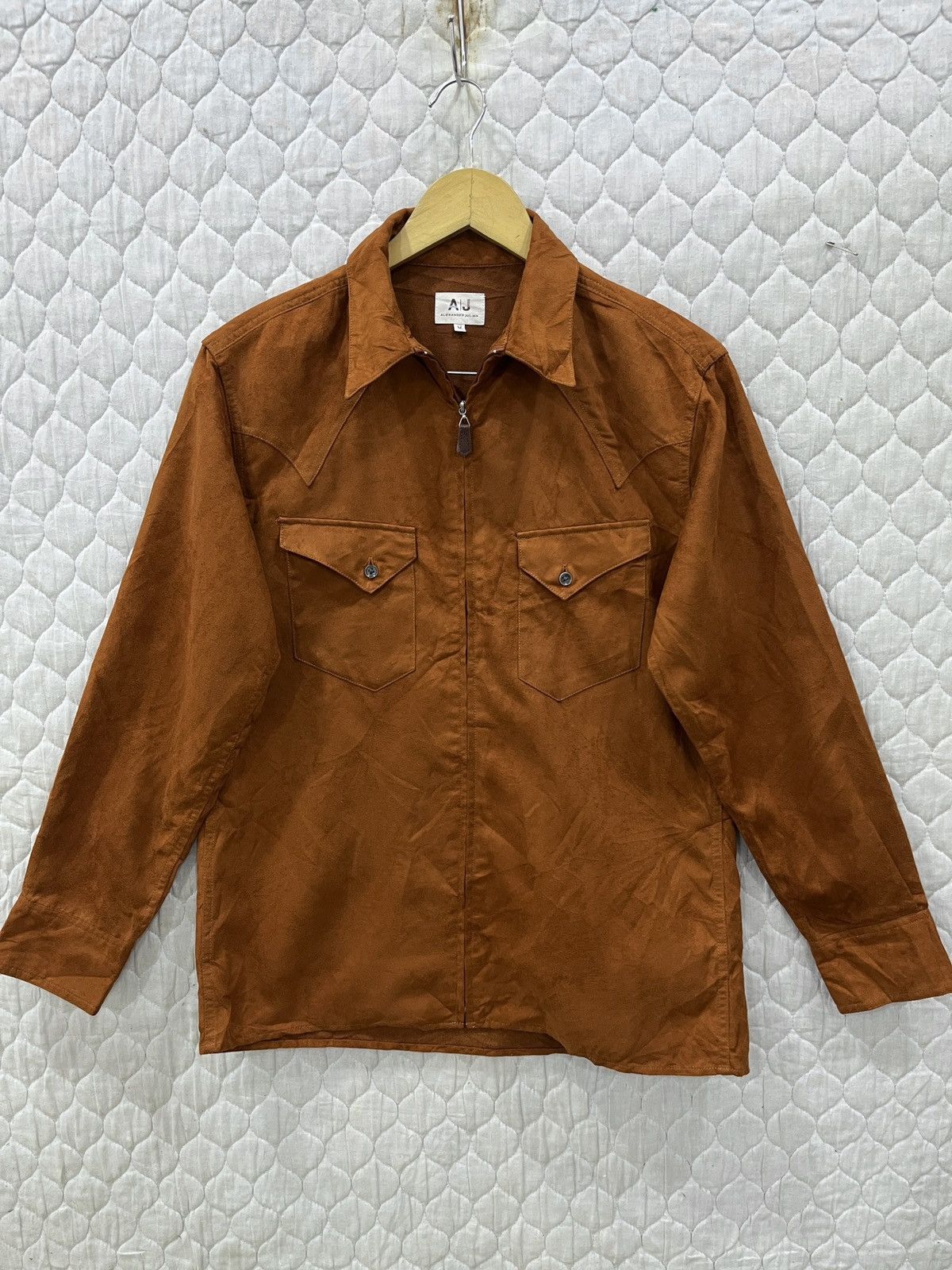 (Ggg). ALEXANDER JULIAN HYPEBEAST ZIPPER SHIRT
