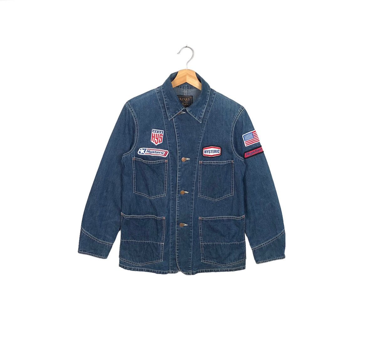 Hysteric Glamour Hysteric Glamour Denim Multipocket Patchwork Size US M / EU 48-50 / 2 - 1 Thumbnail