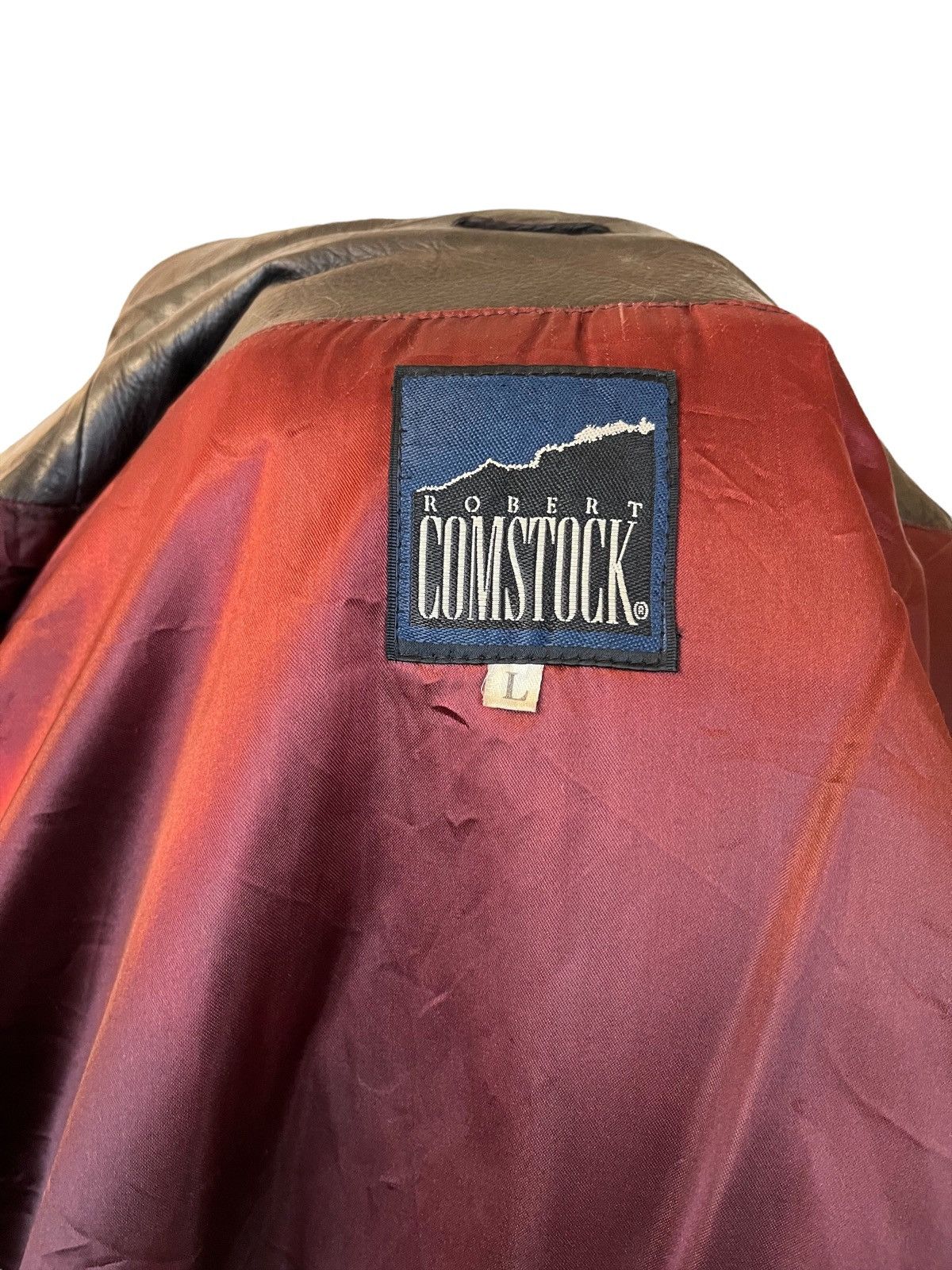 Genuine Leather Robert Comstock Leather Jacket Size US L / EU 52-54 / 3 - 12 Thumbnail