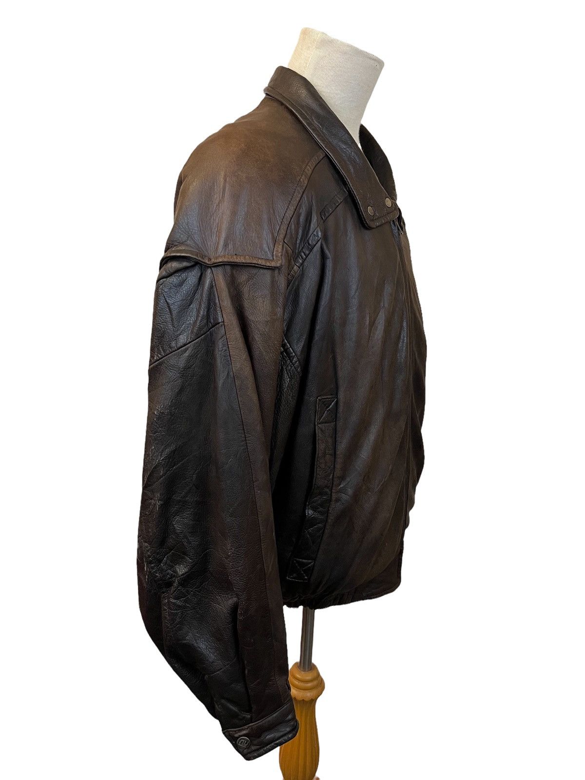Genuine Leather Robert Comstock Leather Jacket Size US L / EU 52-54 / 3 - 7 Thumbnail