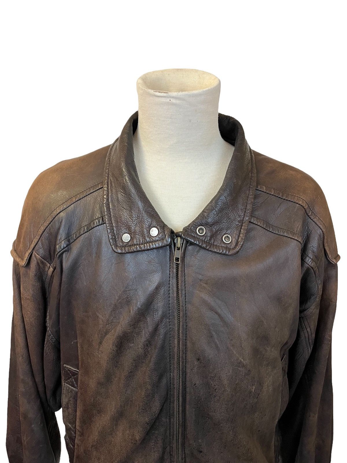 Genuine Leather Robert Comstock Leather Jacket Size US L / EU 52-54 / 3 - 4 Thumbnail