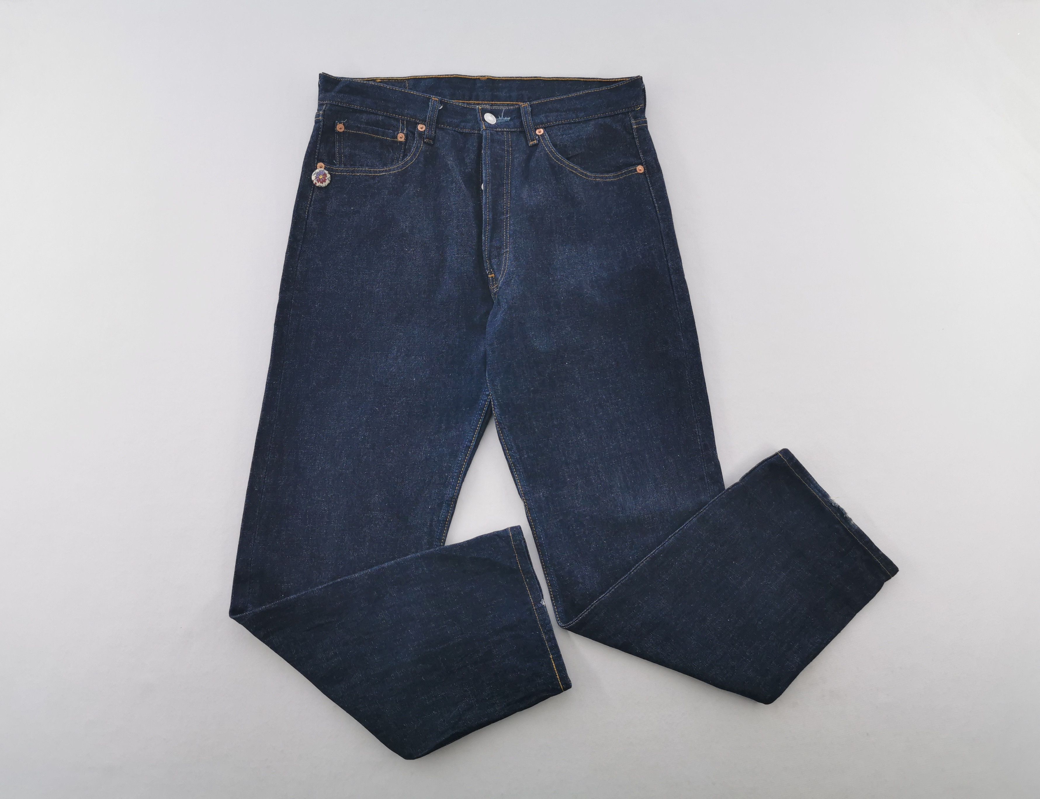 Levi's Vintage Levis Lot 501XX Denim Made In USA Size 34/34x36 Size US 34 / EU 50 - 5 Thumbnail