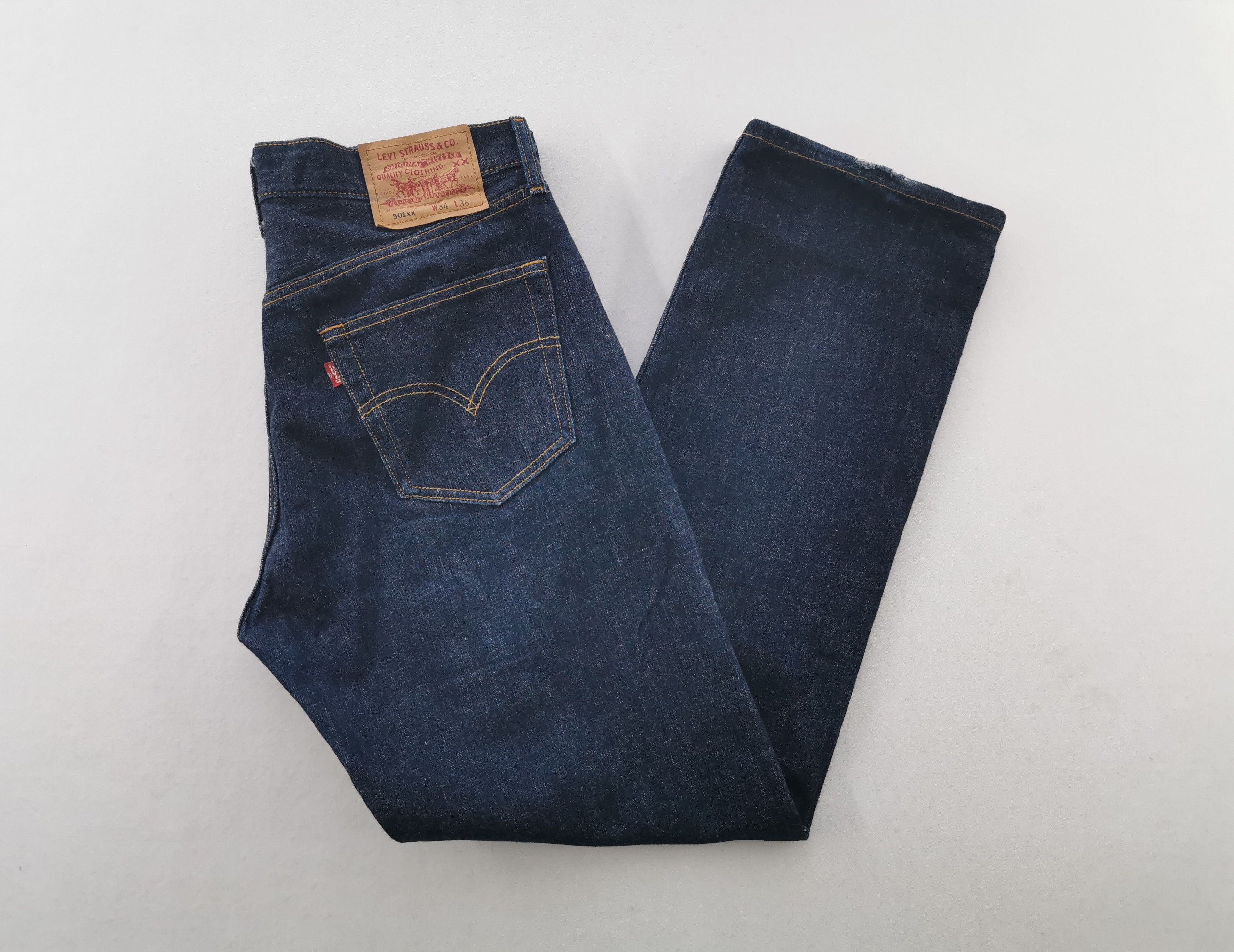Levi's Vintage Levis Lot 501XX Denim Made In USA Size 34/34x36 Size US 34 / EU 50 - 1 Thumbnail