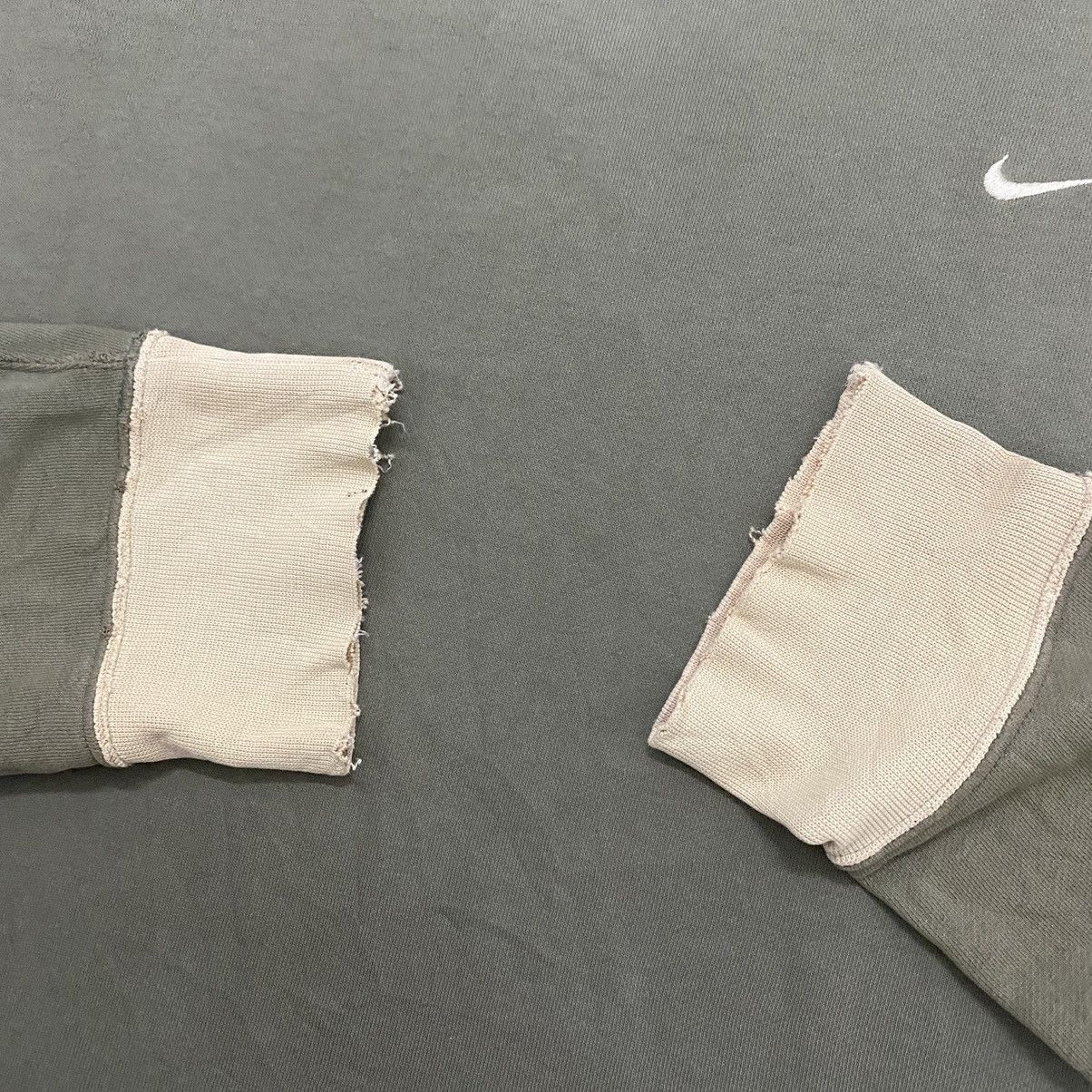 Nike × Vintage Vintage Nike Mini Swoosh Sweatshirt Size US XL / EU 56 / 4 - 5 Thumbnail