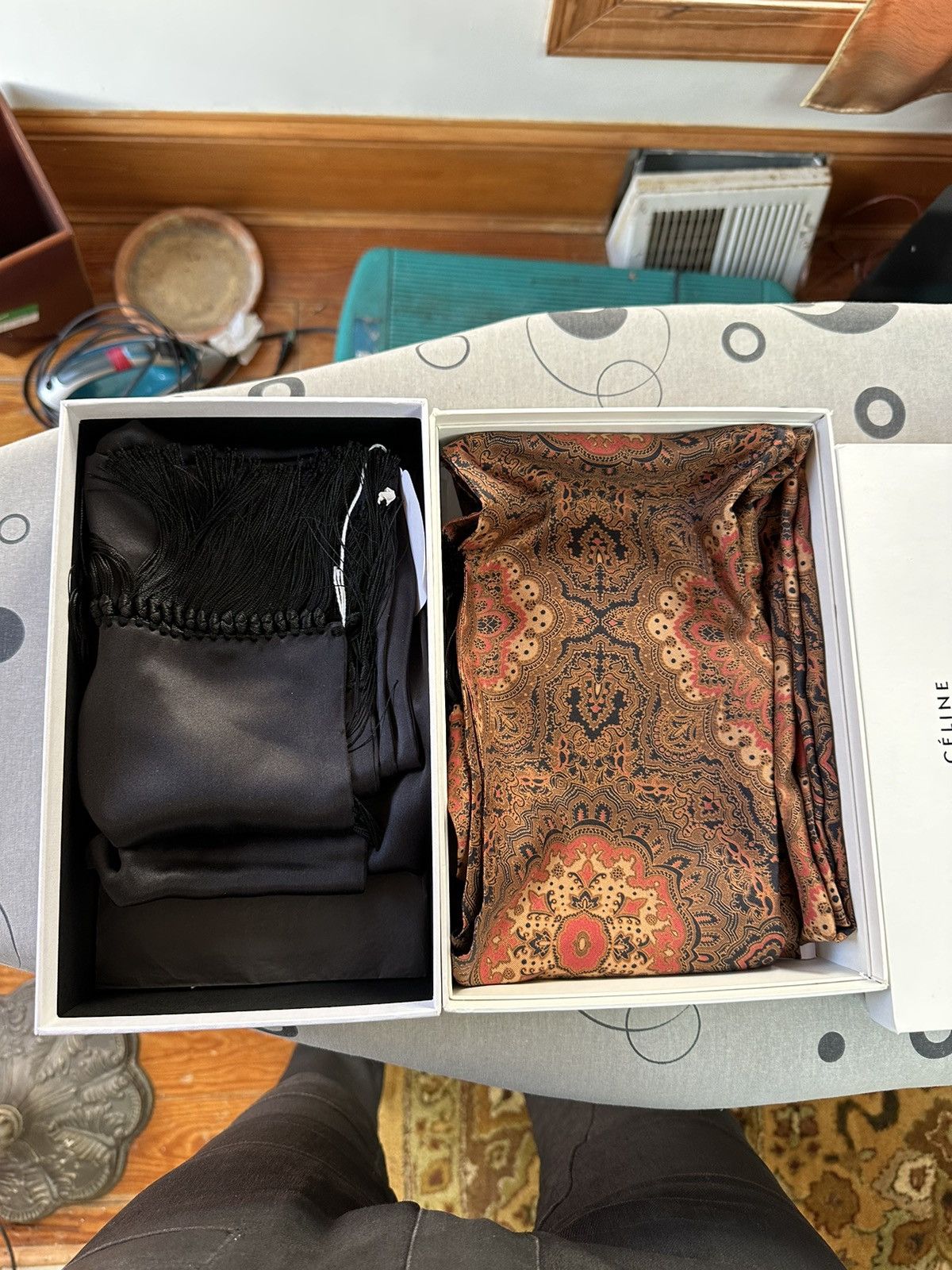 Celine × Hedi Slimane Paisley scarf fw20 runway Hedi slimane Size ONE SIZE - 3 Thumbnail