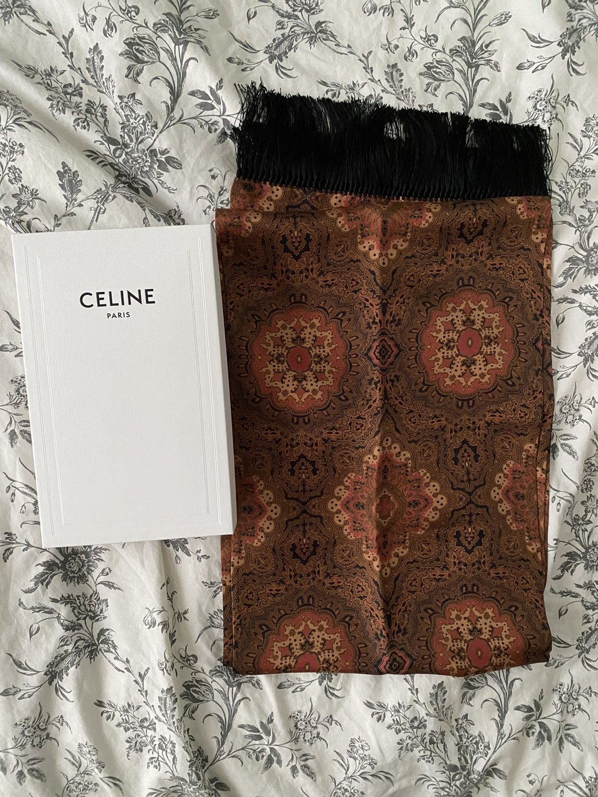Celine × Hedi Slimane Paisley scarf fw20 runway Hedi slimane Size ONE SIZE - 1 Thumbnail