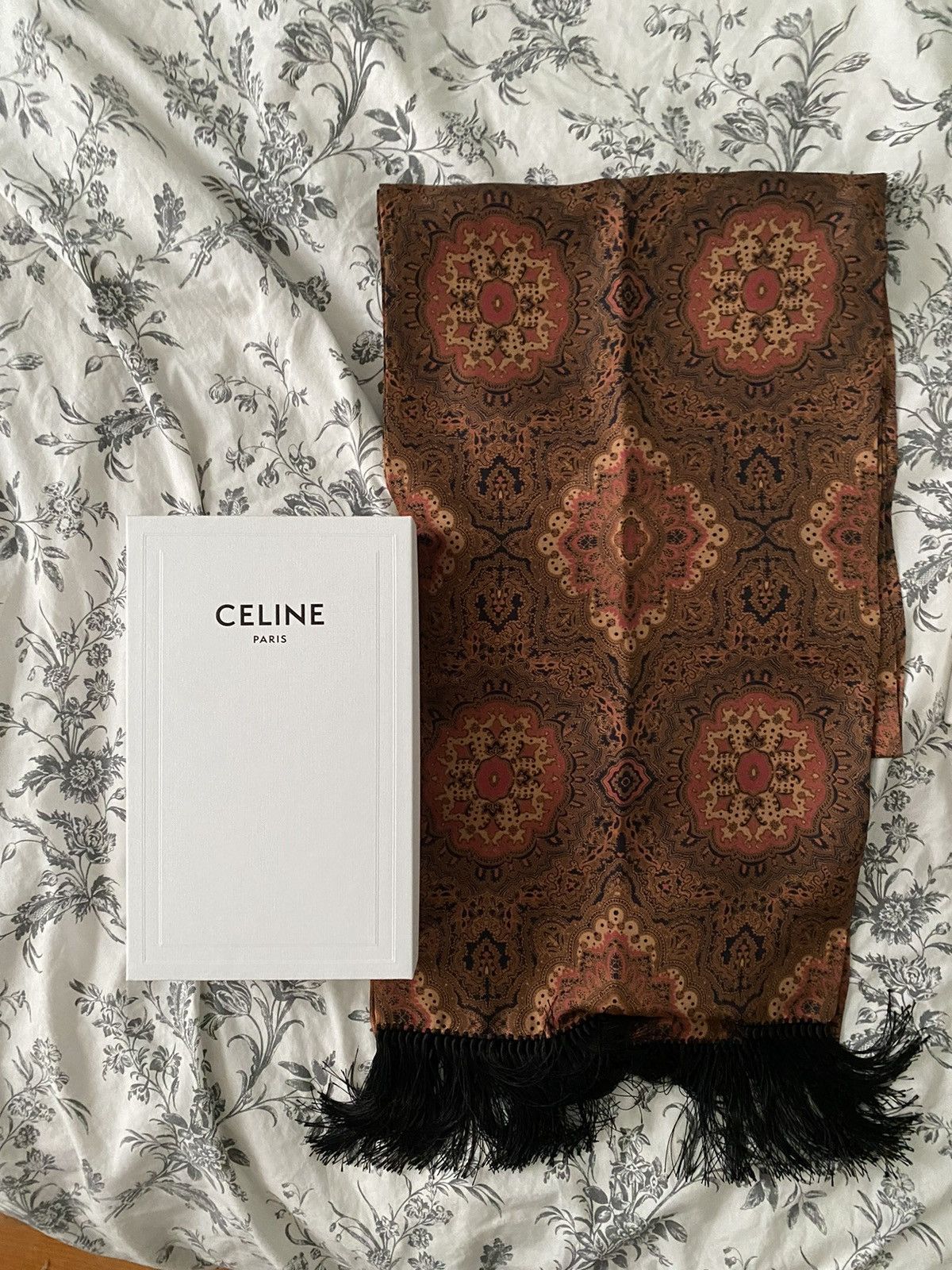 Celine × Hedi Slimane Paisley scarf fw20 runway Hedi slimane Size ONE SIZE - 2 Thumbnail