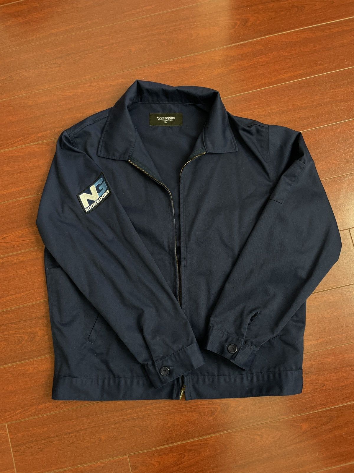 Noon goons XL work jacket blue NG