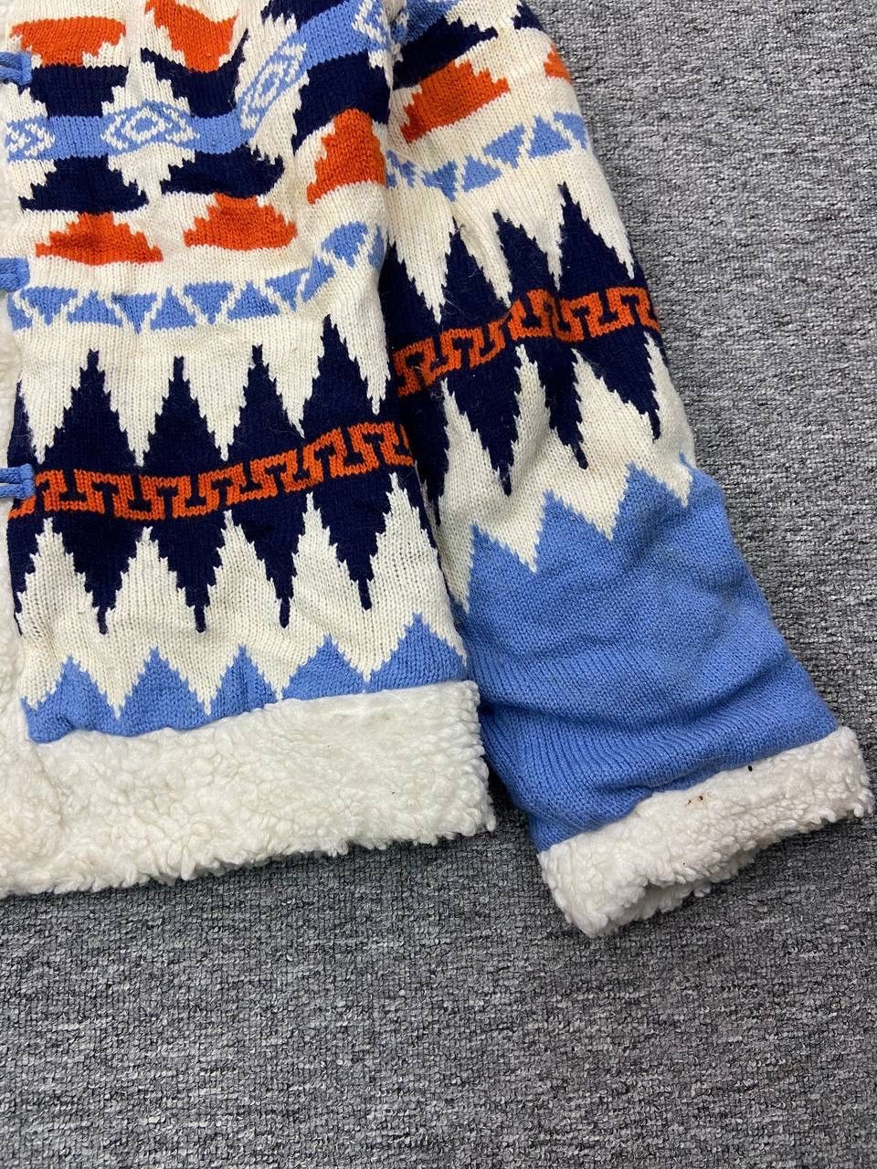 Native × Vintage Vintage Native Navajo Duffle Coat Sherpa Lining Size US M / EU 48-50 / 2 - 10 Thumbnail