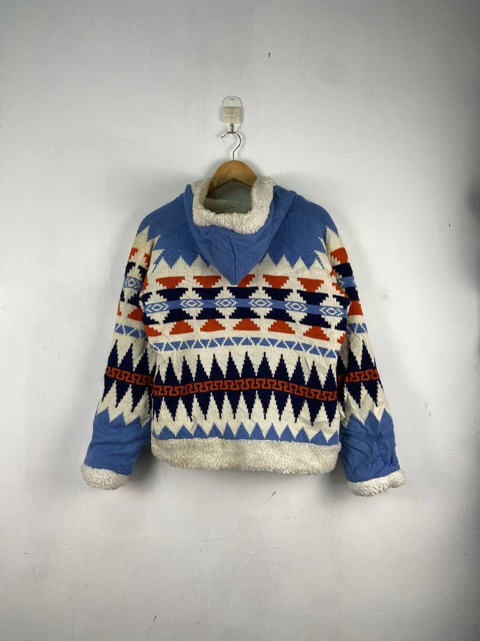 Native × Vintage Vintage Native Navajo Duffle Coat Sherpa Lining Size US M / EU 48-50 / 2 - 4 Thumbnail