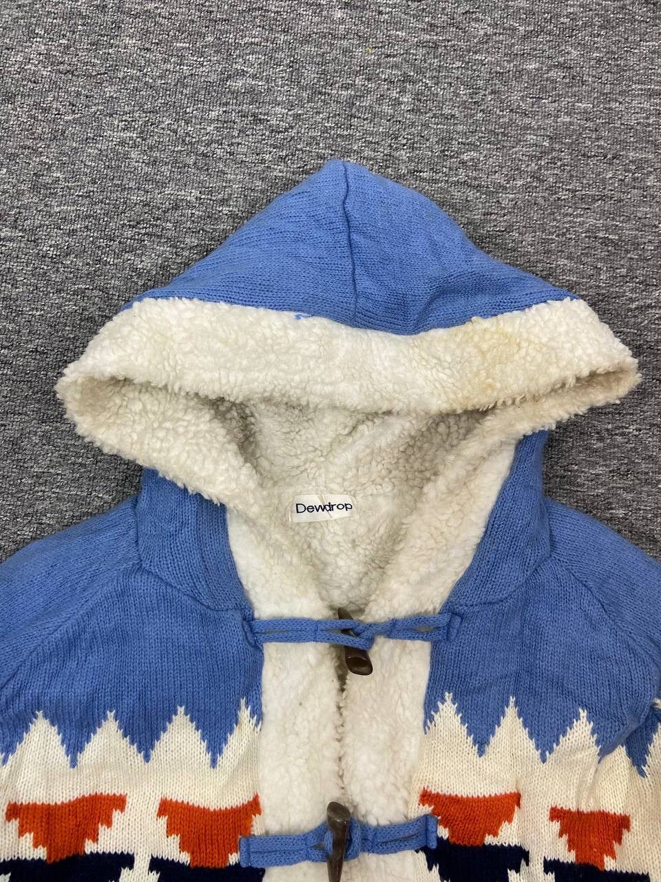 Native × Vintage Vintage Native Navajo Duffle Coat Sherpa Lining Size US M / EU 48-50 / 2 - 13 Thumbnail
