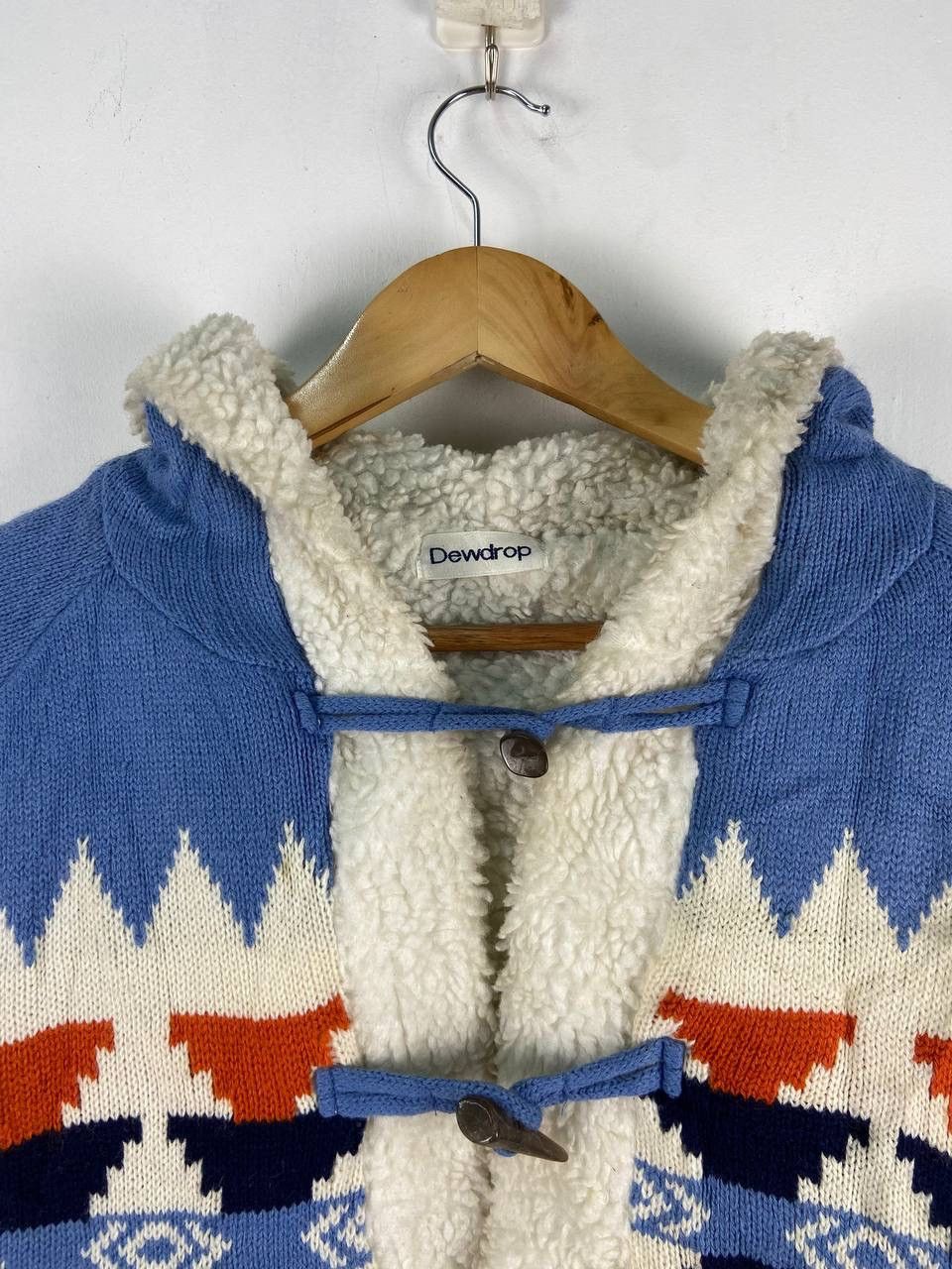 Native × Vintage Vintage Native Navajo Duffle Coat Sherpa Lining Size US M / EU 48-50 / 2 - 6 Thumbnail