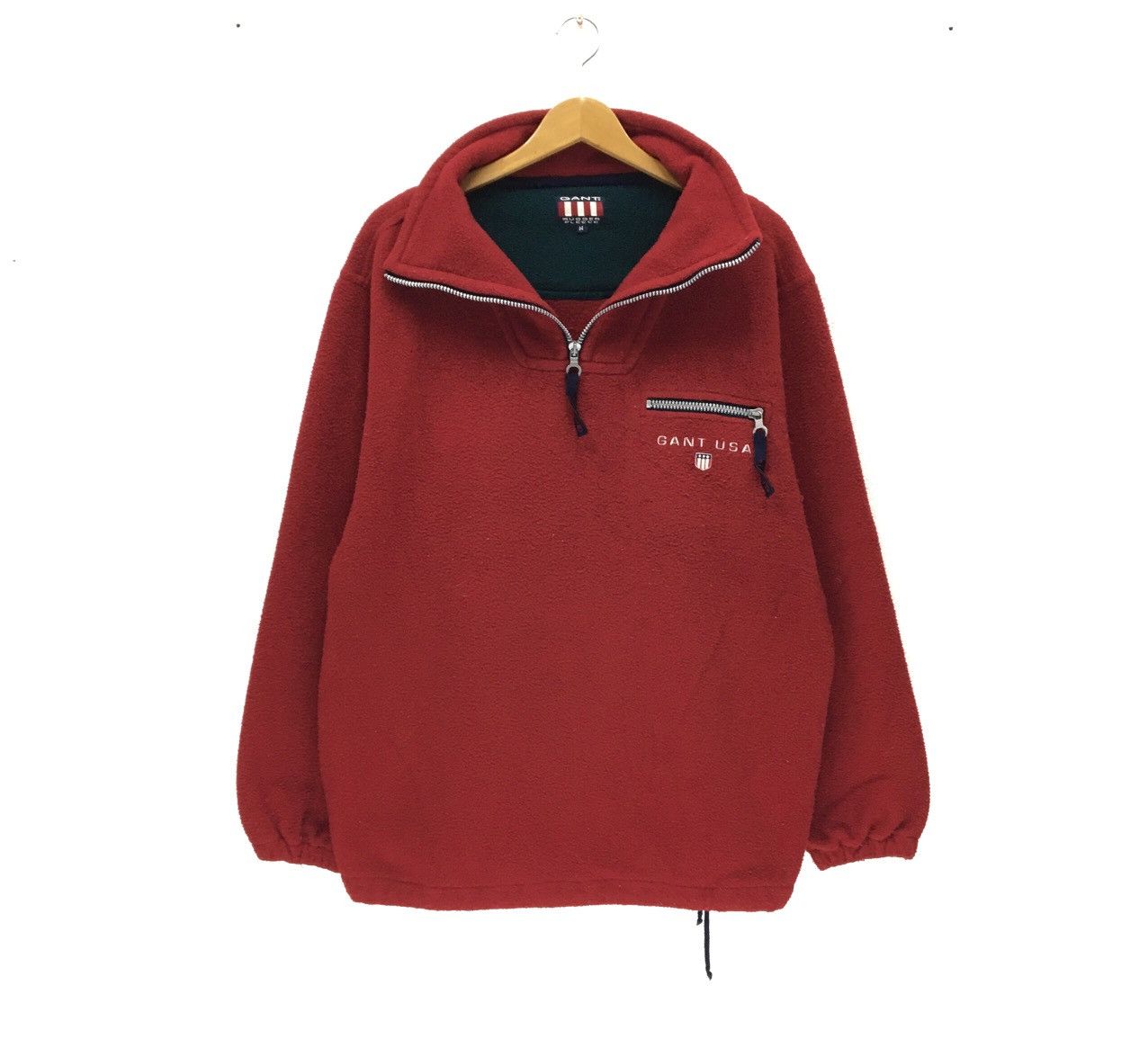 GANT USA Half Zip Fleece Sweatshirt