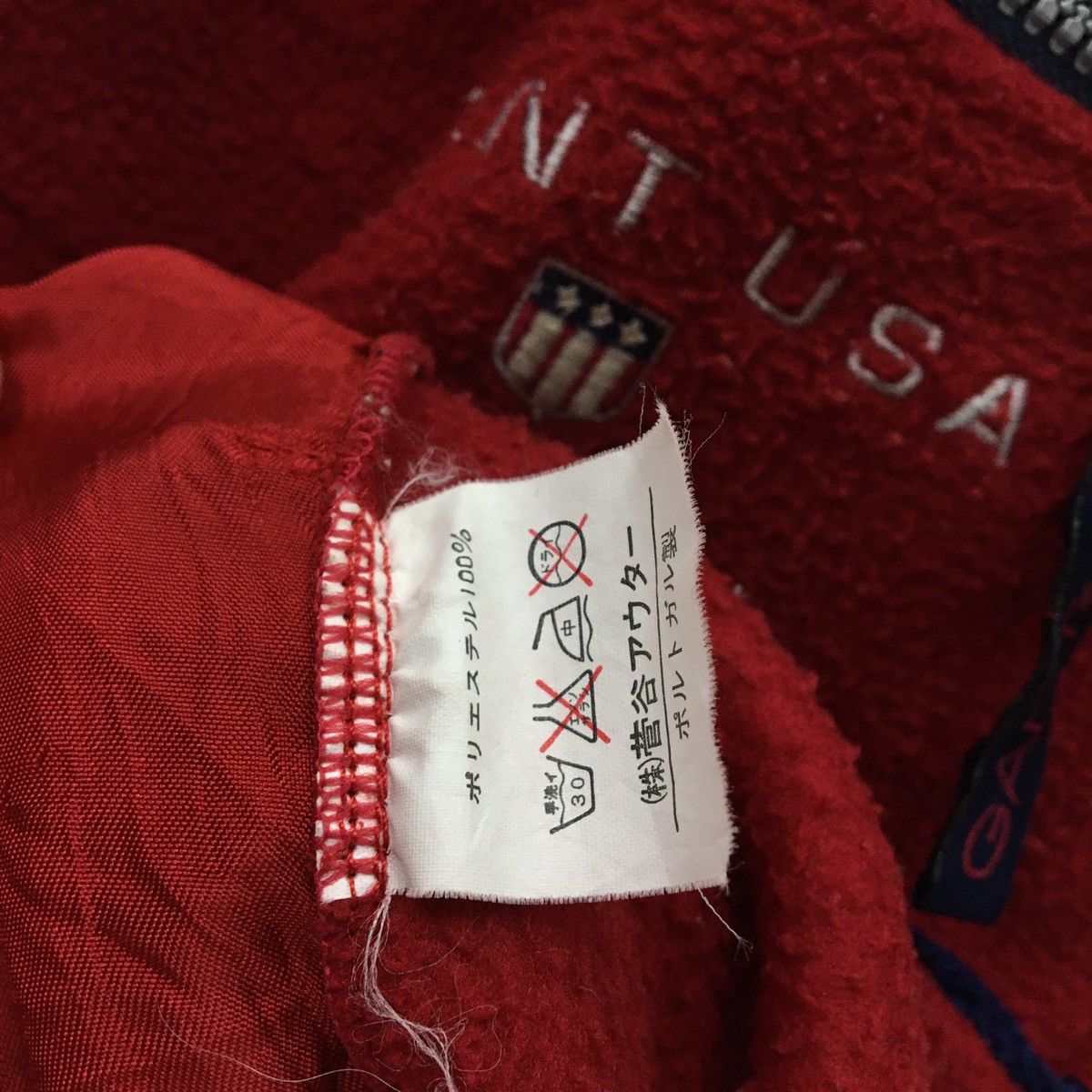 Gant GANT USA Half Zip Fleece Sweatshirt Size US L / EU 52-54 / 3 - 12 Thumbnail