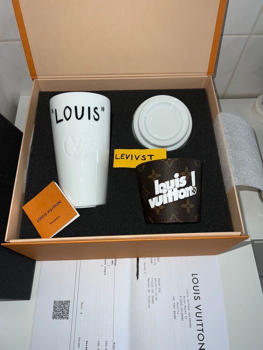 Louis Vuitton Louis vuitton virgil abloh coffee cup