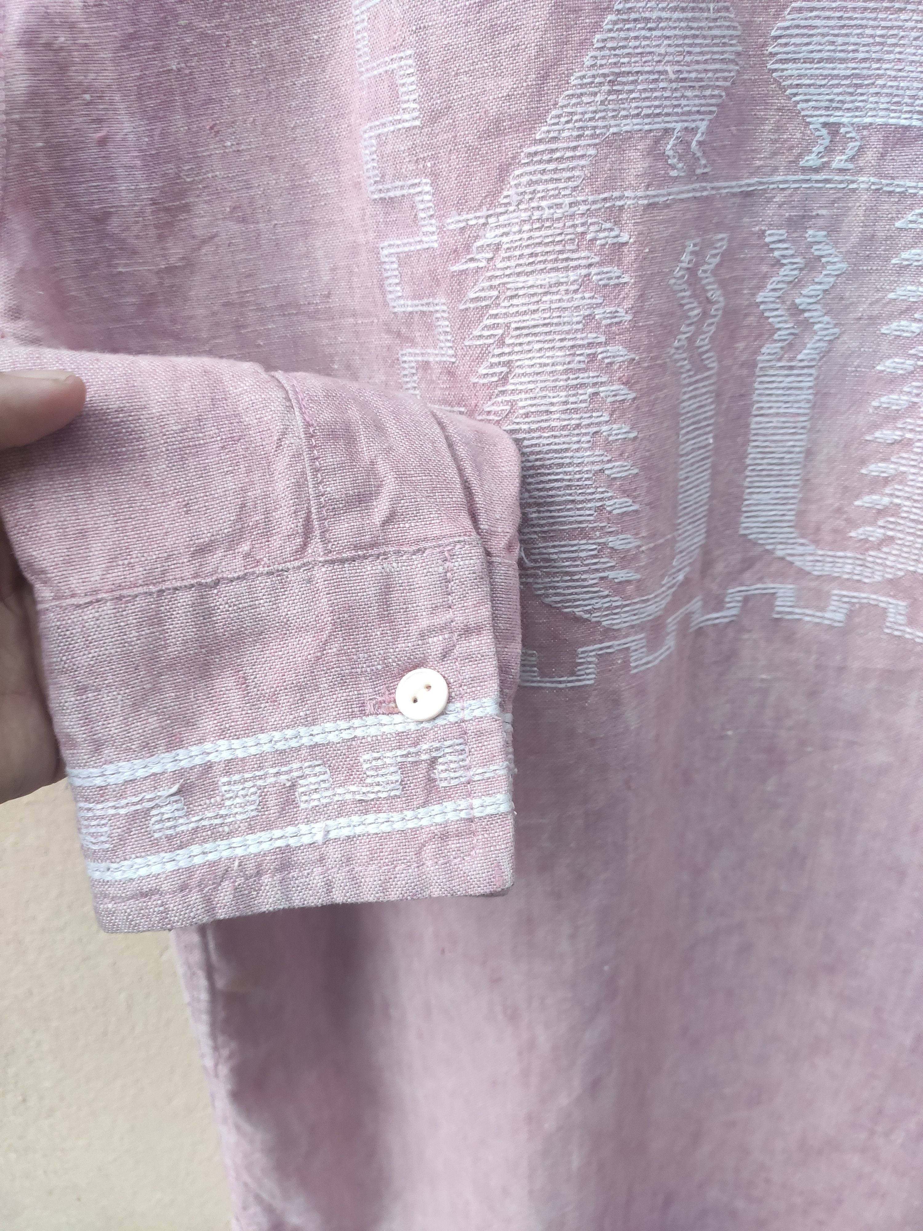 Grailed × Japanese Brand Coney shirt button up Art embroidery Size US M / EU 48-50 / 2 - 4 Thumbnail
