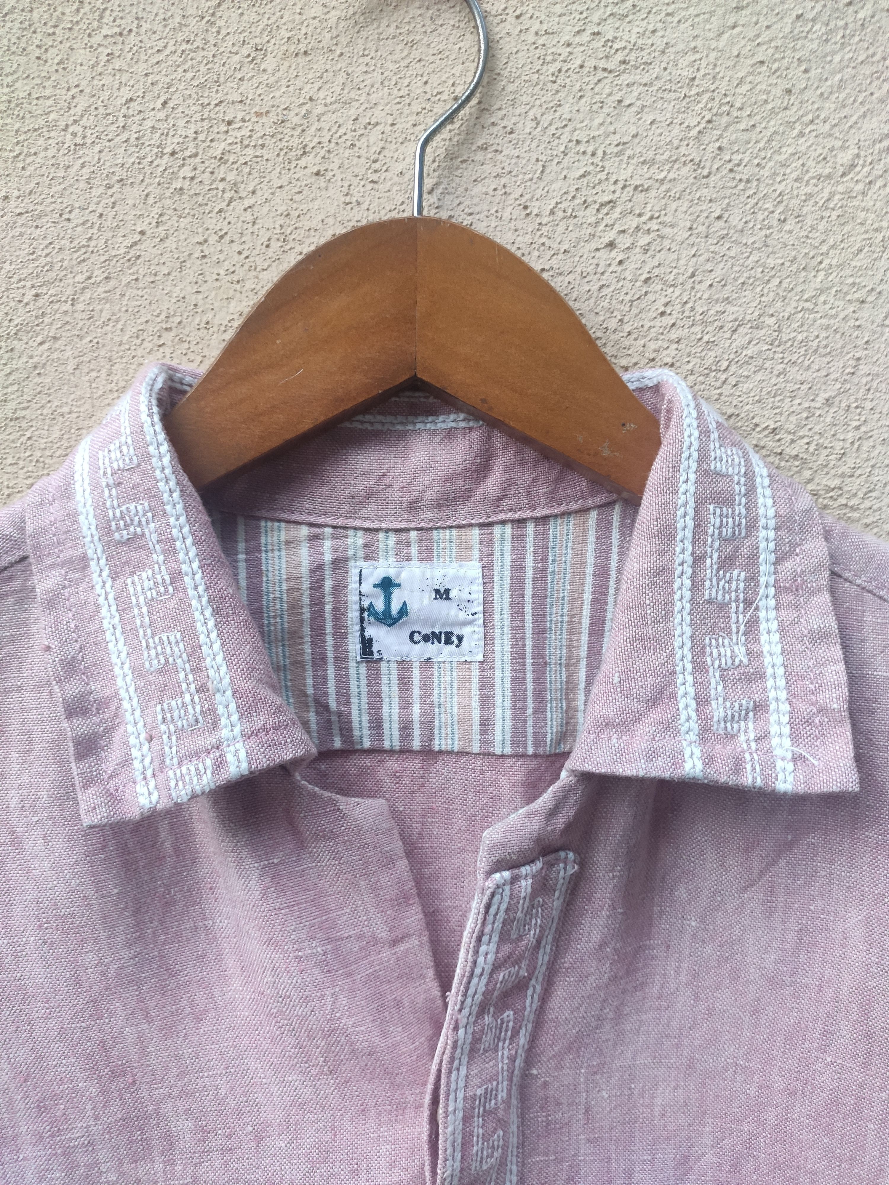 Grailed × Japanese Brand Coney shirt button up Art embroidery Size US M / EU 48-50 / 2 - 7 Thumbnail