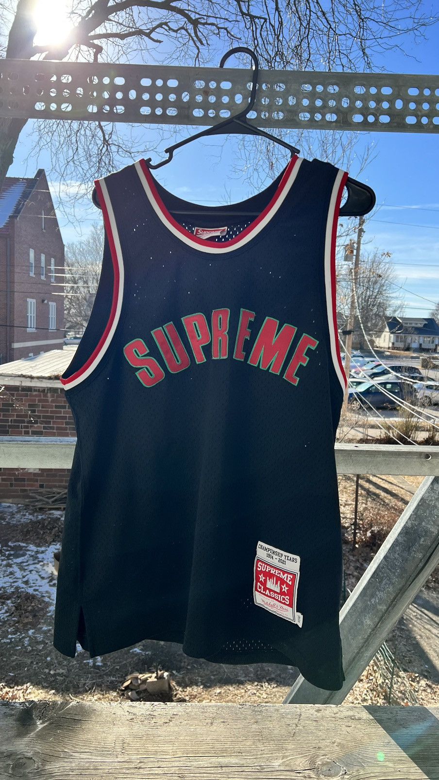 Supreme Mitchell&Ness Basketball Jersey