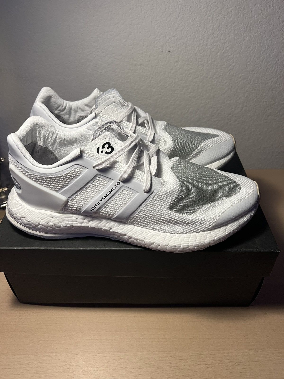 Adidas Yohji Yamamoto Y 3 PureBoost Crystal White Grailed