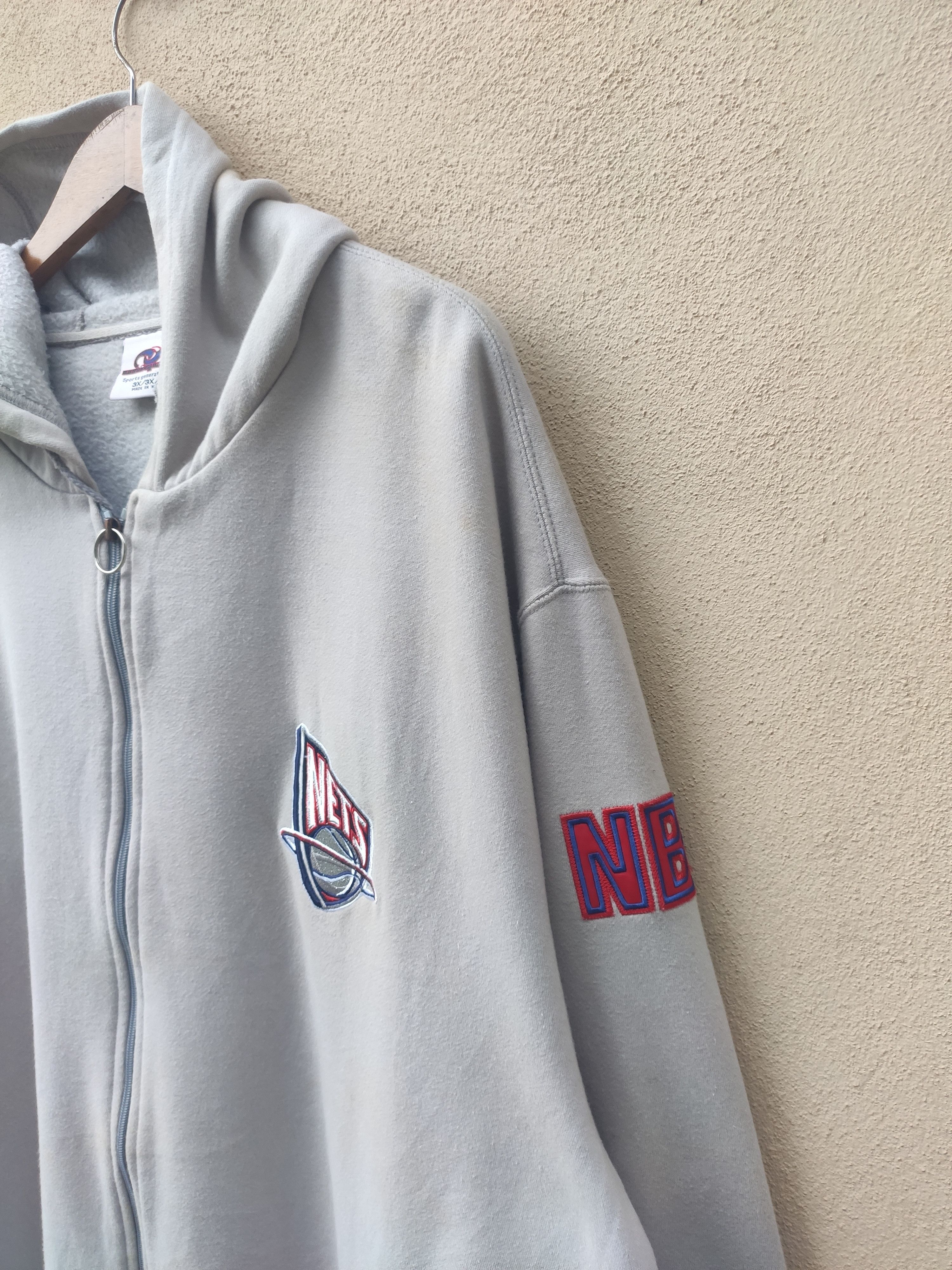 NBA Brooklyn Nets Nba zipper hoodies Size US XXL / EU 58 / 5 - 8 Thumbnail