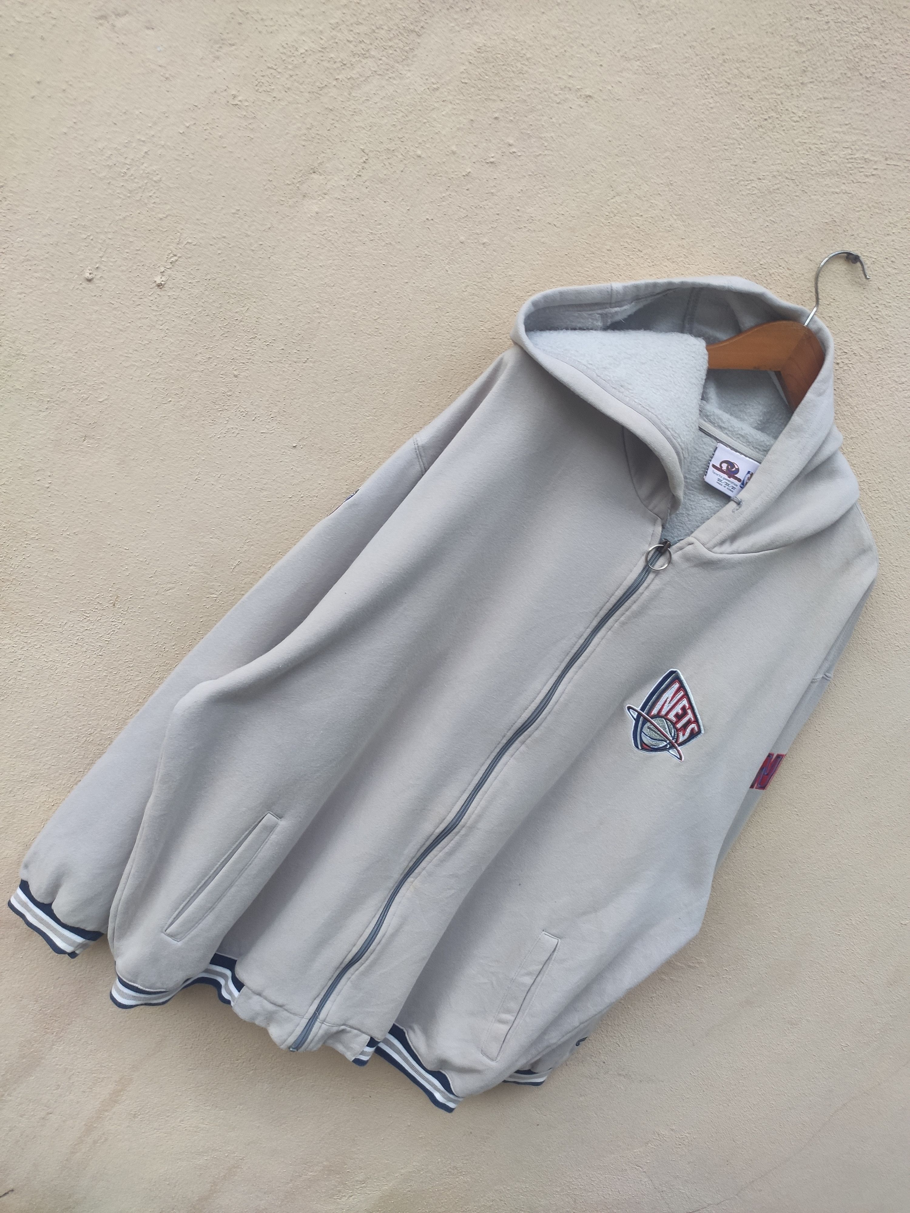 NBA Brooklyn Nets Nba zipper hoodies Size US XXL / EU 58 / 5 - 7 Thumbnail
