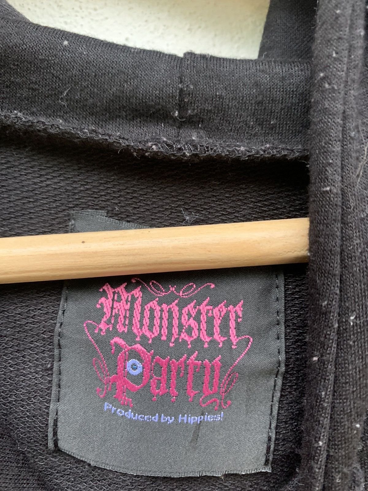 Japanese Brand MONSTER PARTY LET IT PUNK OVERSIZED 3Q HOODIES Size US M / EU 48-50 / 2 - 11 Thumbnail