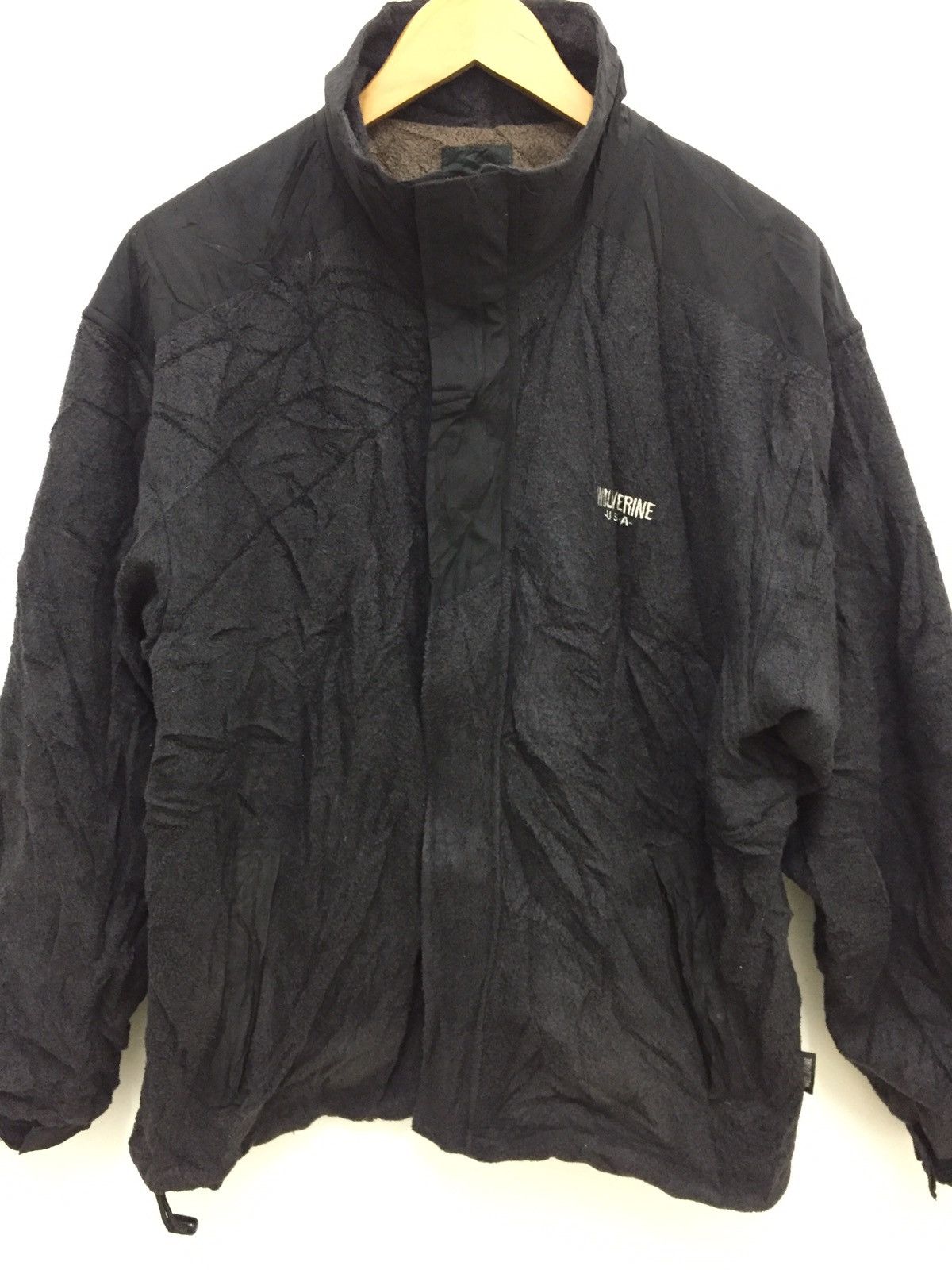 Wolverine Vintage Wolverine USA fleece Jacket Size US L / EU 52-54 / 3 - 2 Thumbnail