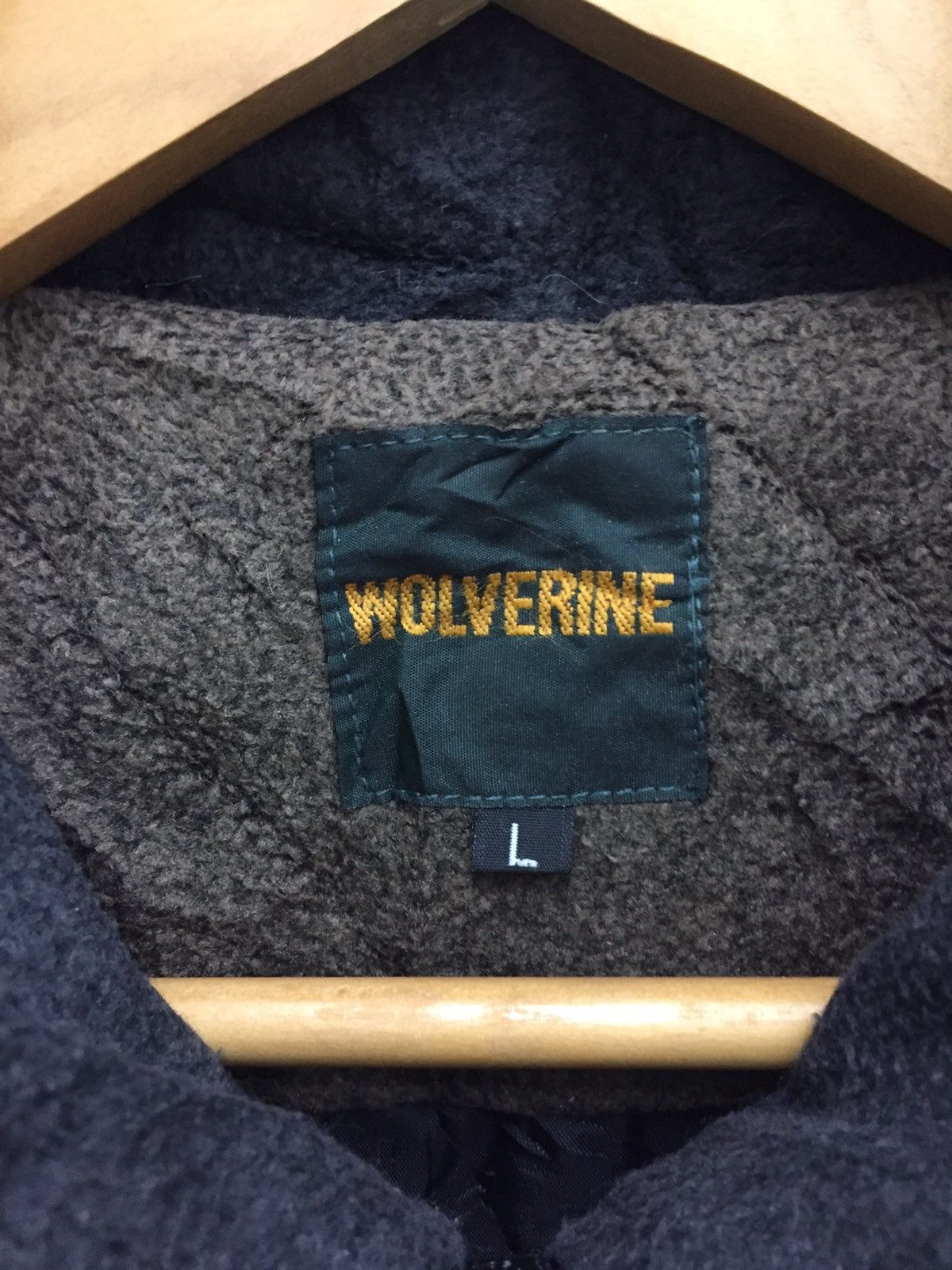 Wolverine Vintage Wolverine USA fleece Jacket Size US L / EU 52-54 / 3 - 13 Thumbnail