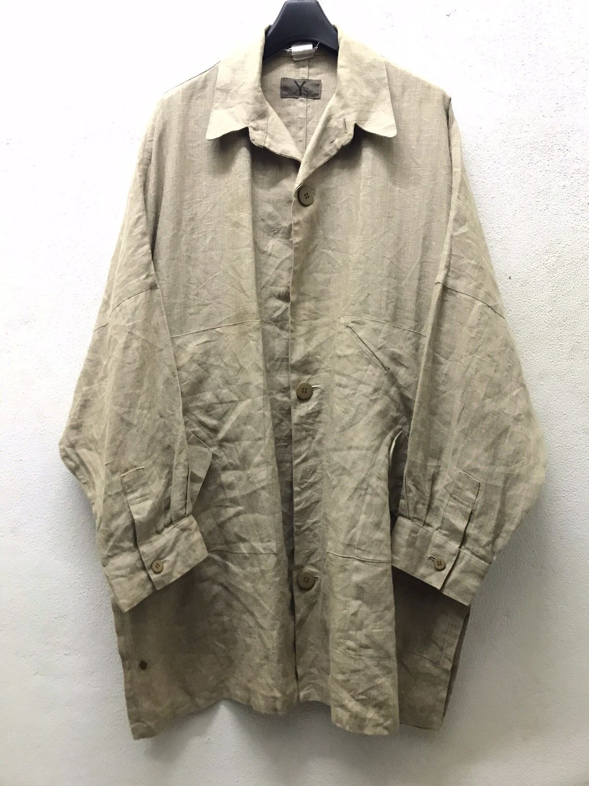 Yohji Yamamoto 🔥rare Y’s Yohji Yamamoto Linen Oversize Batwing Jacket ...