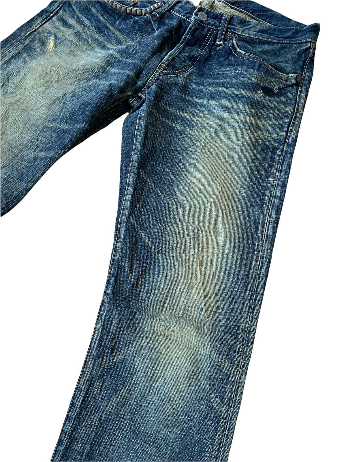 Hysteric Glamour HYSTERIC GLAMOUR SPIKE DESIGN JEANS Size US 31 - 8 Thumbnail
