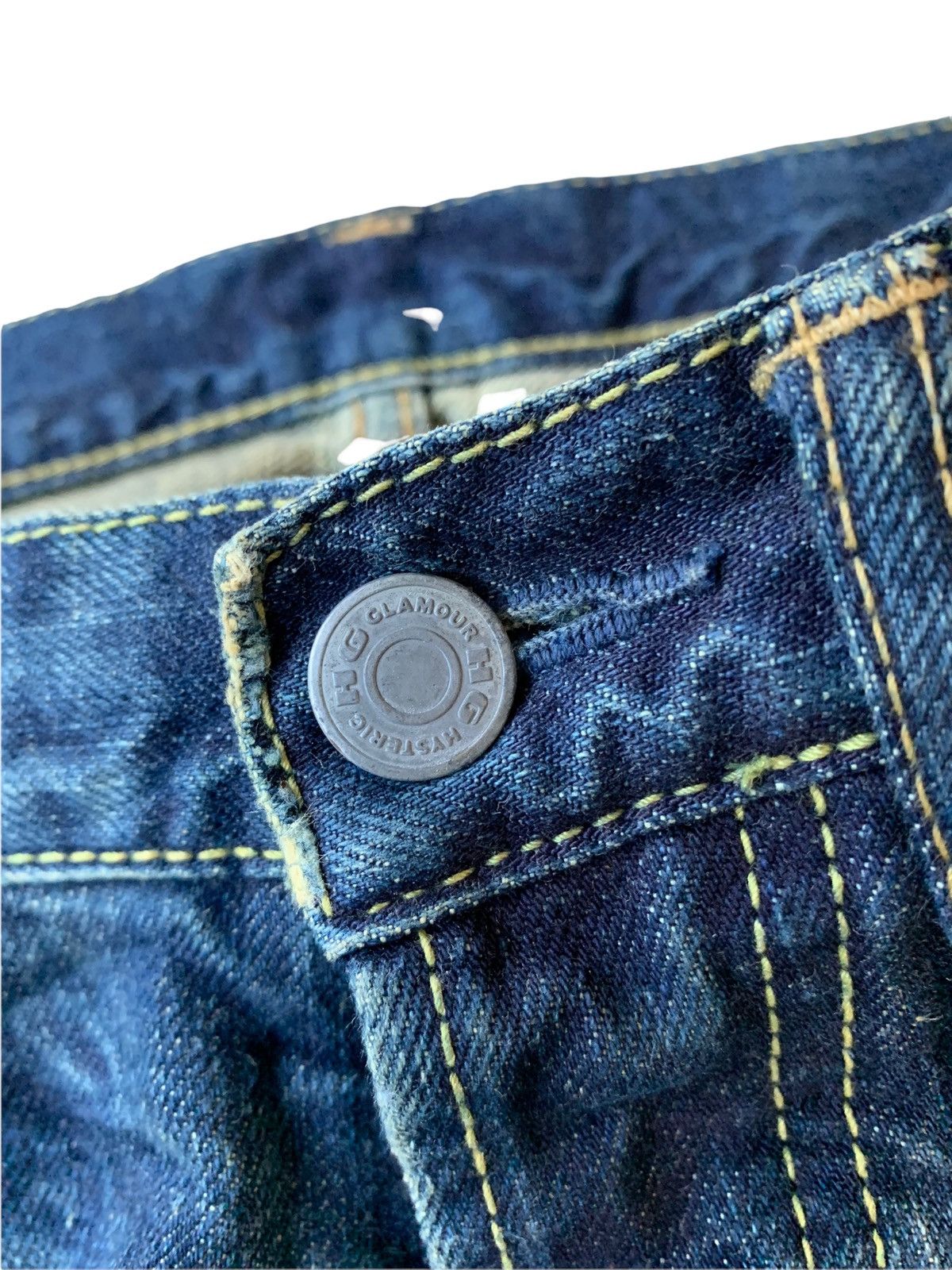 Hysteric Glamour HYSTERIC GLAMOUR SPIKE DESIGN JEANS Size US 31 - 5 Thumbnail
