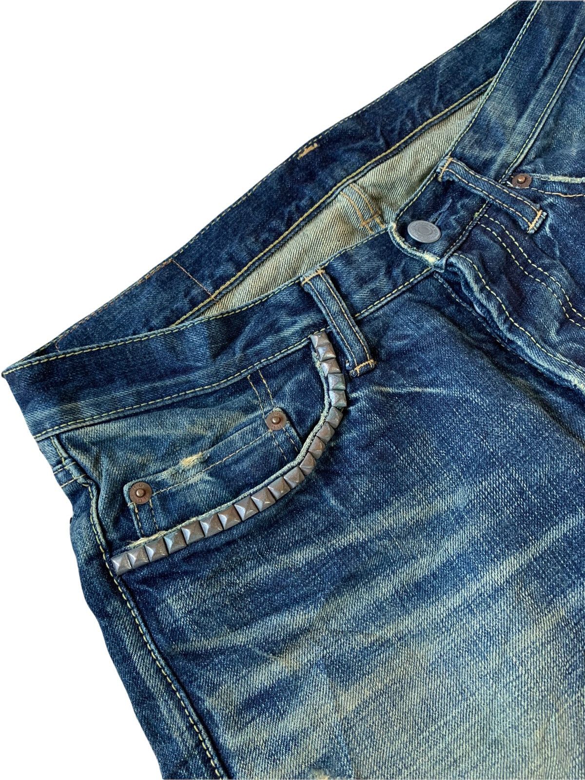 Hysteric Glamour HYSTERIC GLAMOUR SPIKE DESIGN JEANS Size US 31 - 6 Thumbnail