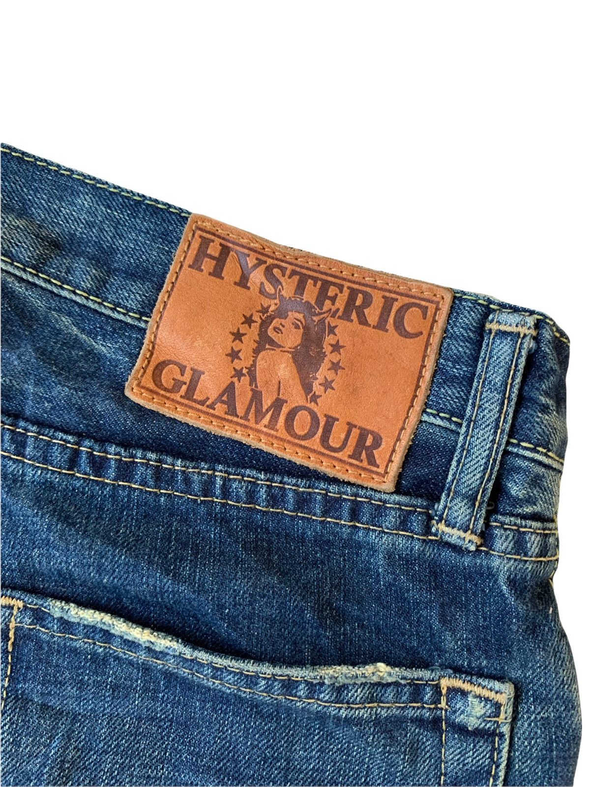 Hysteric Glamour HYSTERIC GLAMOUR SPIKE DESIGN JEANS Size US 31 - 3 Thumbnail
